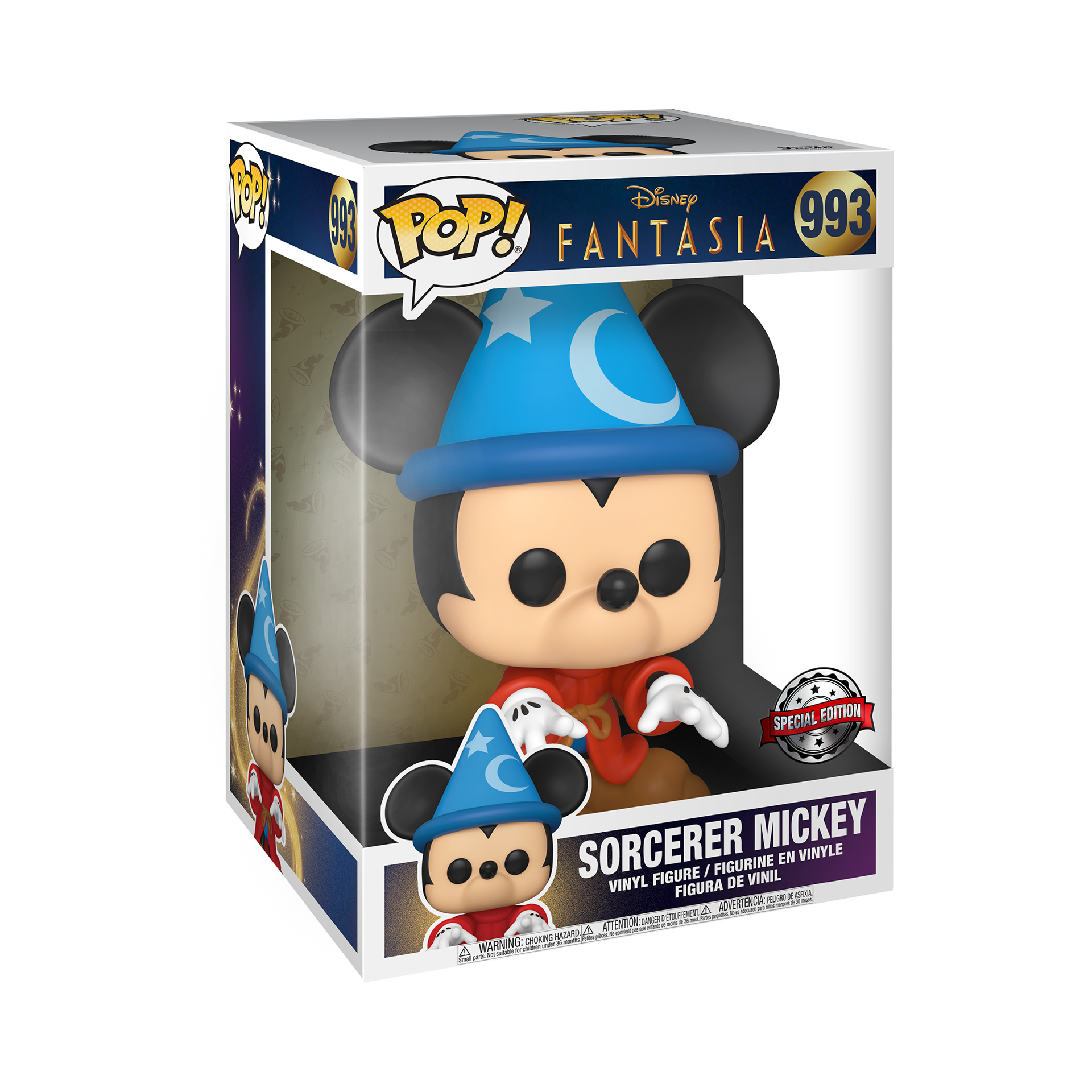 Funko Pop! Disney: Fantasia 80th Anniversary Sorcerer Mickey 10" - flash vidéo