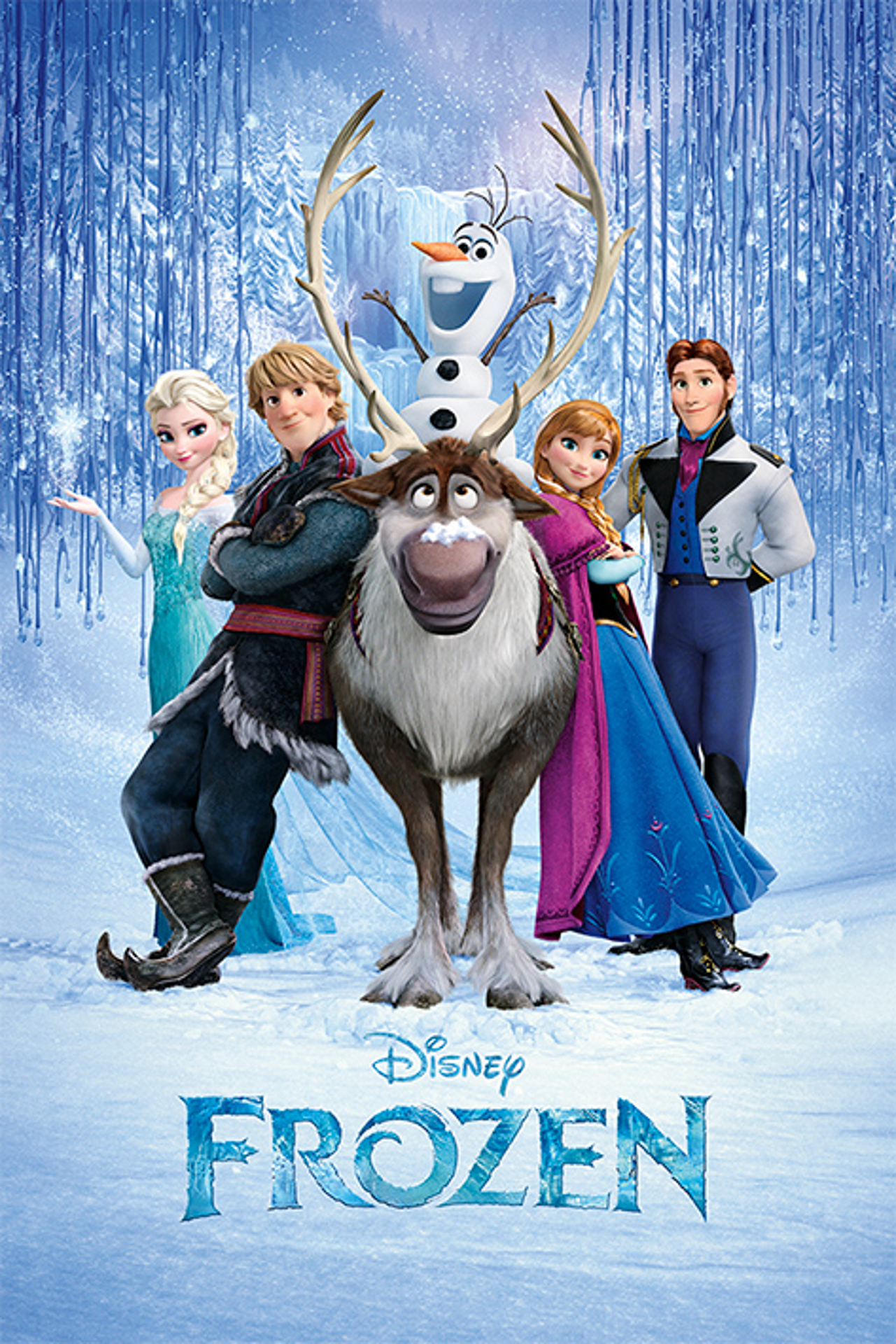 La Reine des Neiges - Maxi Poster Personnages
