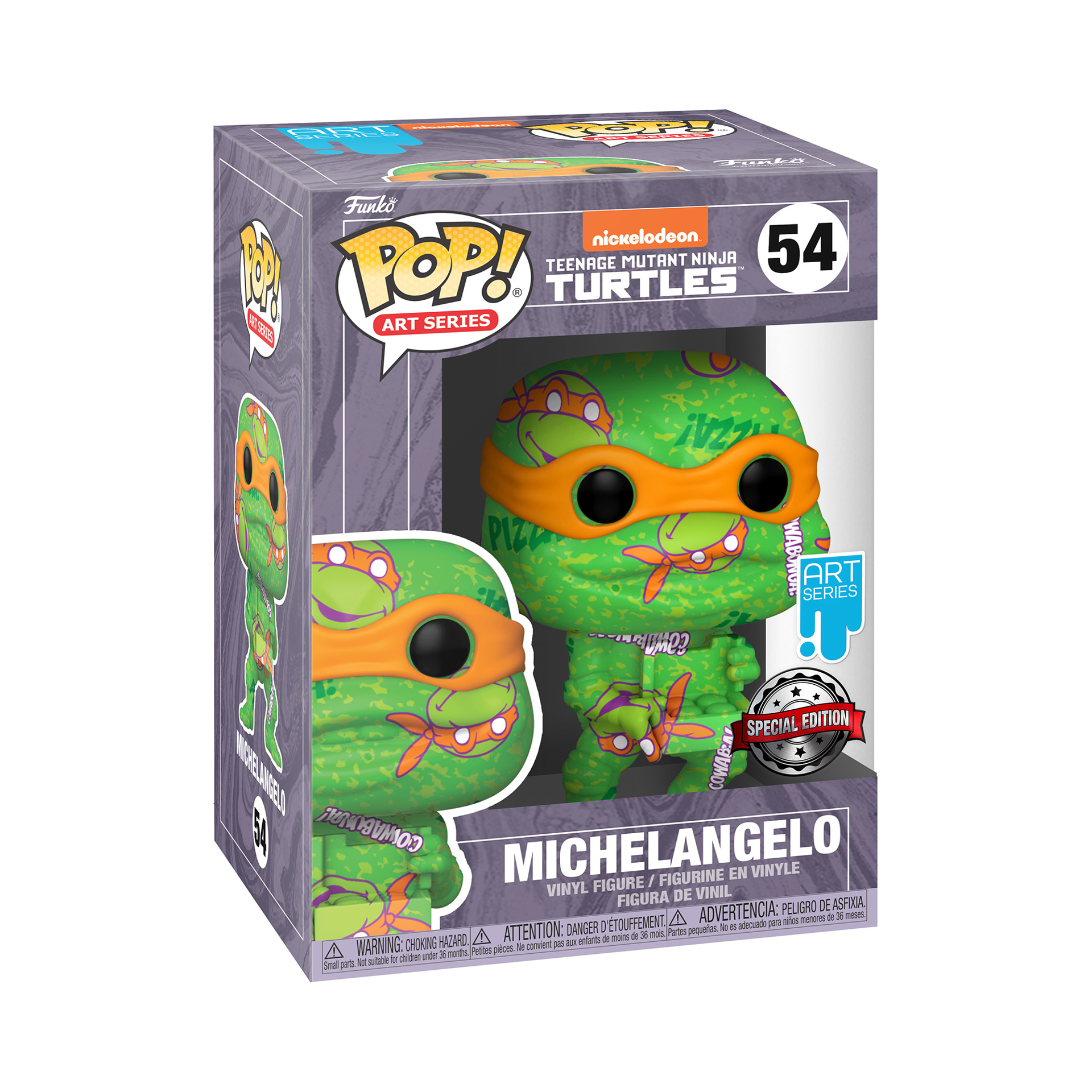 Funko Pop! Art Series: Teenage Mutant Ninja Turtles - Michelangelo - US Exclusive - flash vidéo