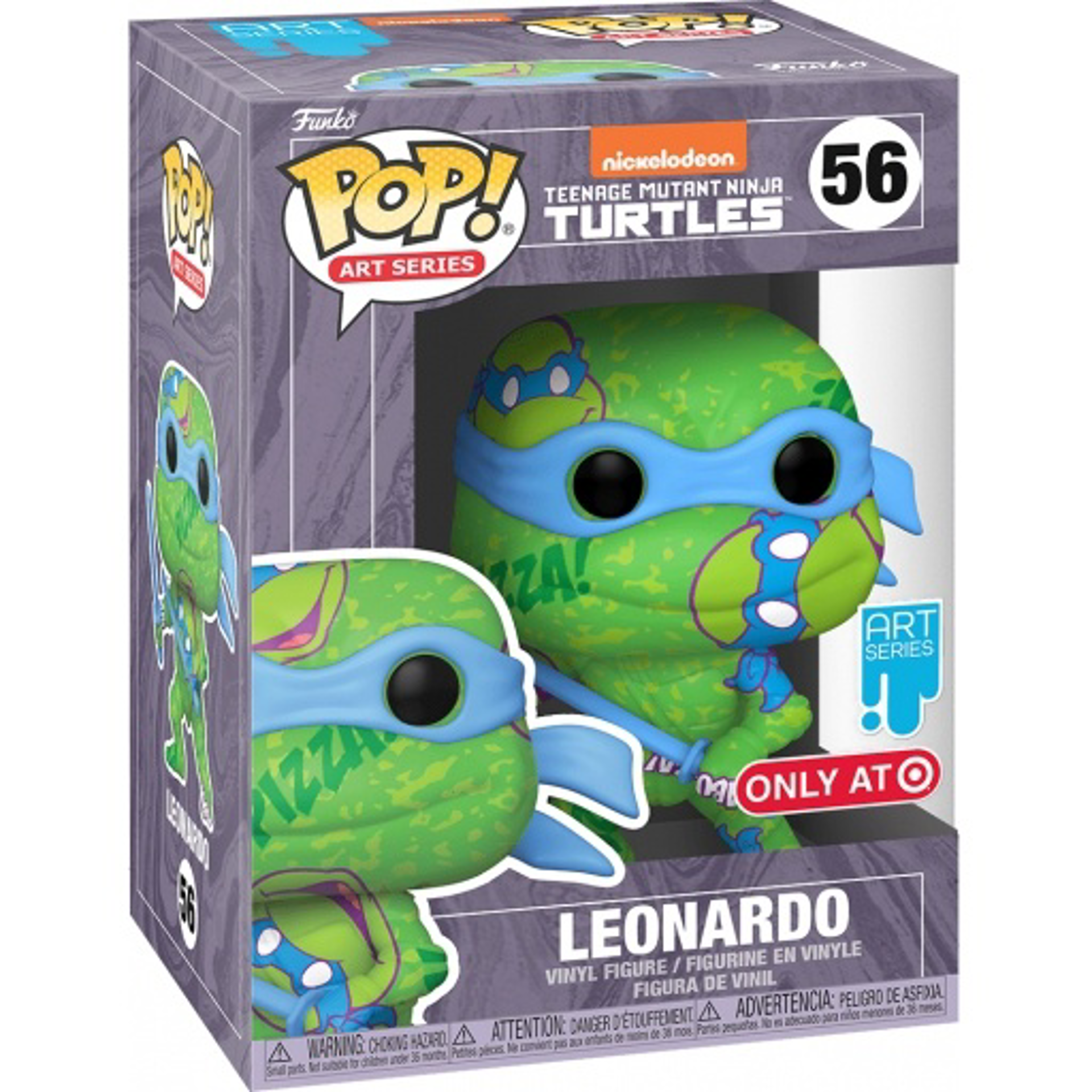 Funko Pop! Art Series: Teenage Mutant Ninja Turtles - Leonardo - US Exclusive - flash vidéo