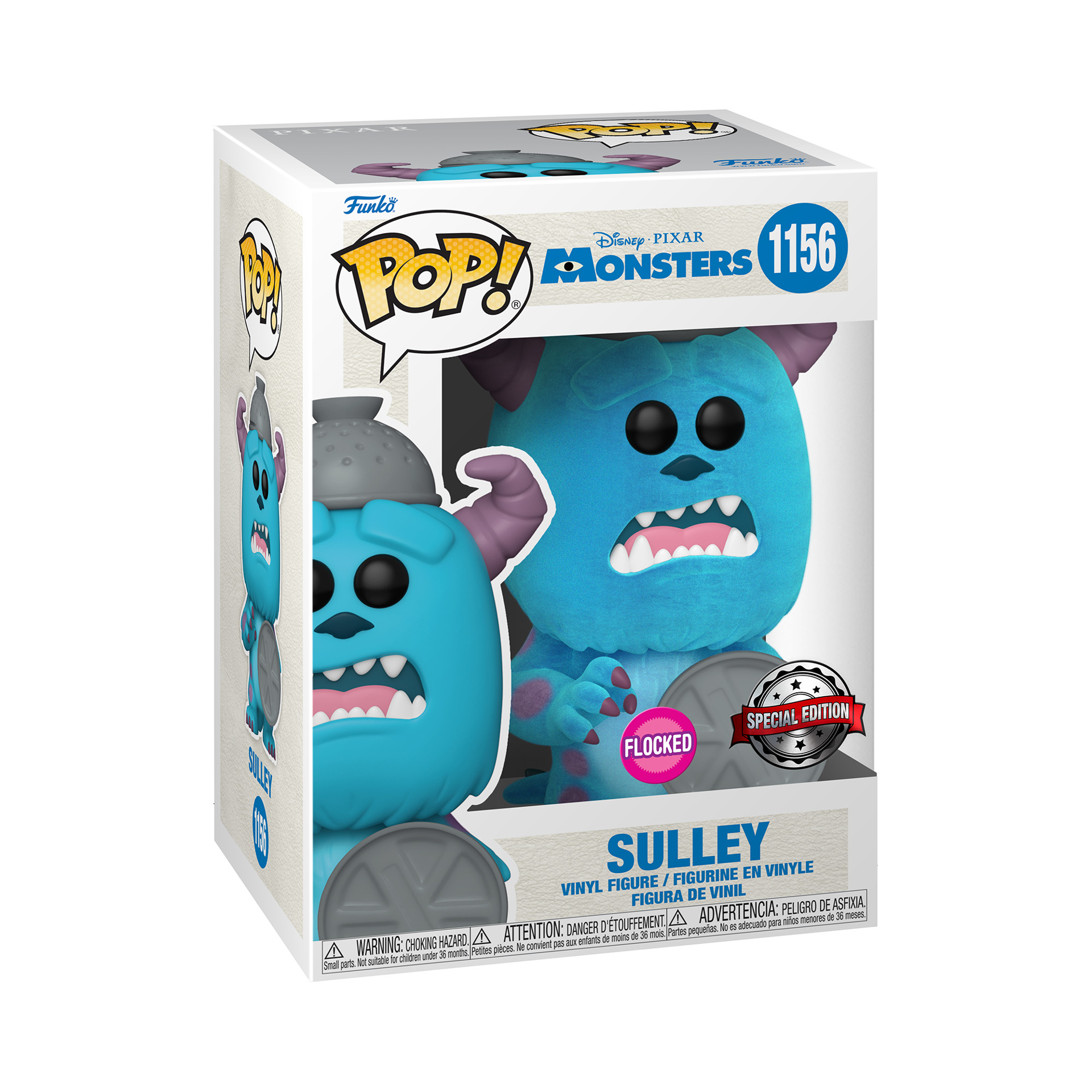 Funko Pop! Disney: Monsters, Inc. 20th Anniversary - Sulley (Flocked) - US Exclusive - flash vidéo