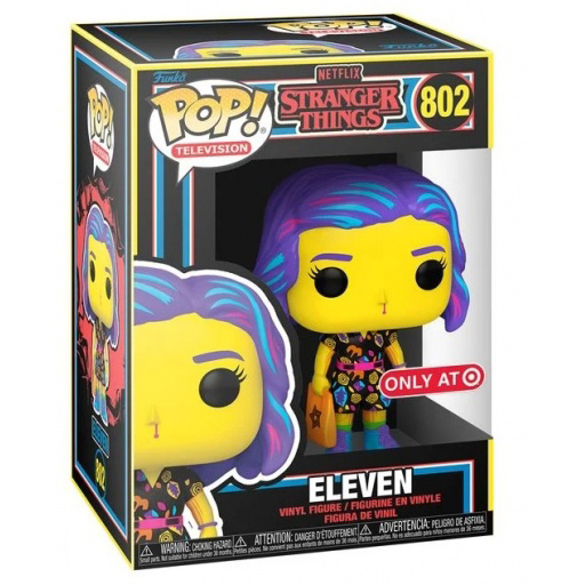 Funko Pop! TV: Stranger Things - Eleven (Blacklight) - US Exclusive - flash vidéo