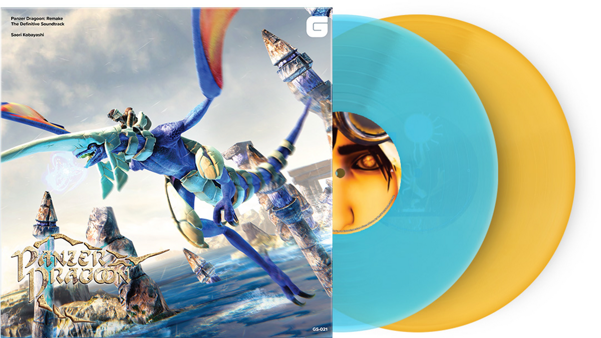 Panzer Dragoon: Remake - The Definitive Soundtrack - 2-LP Transparent Blue & Orange