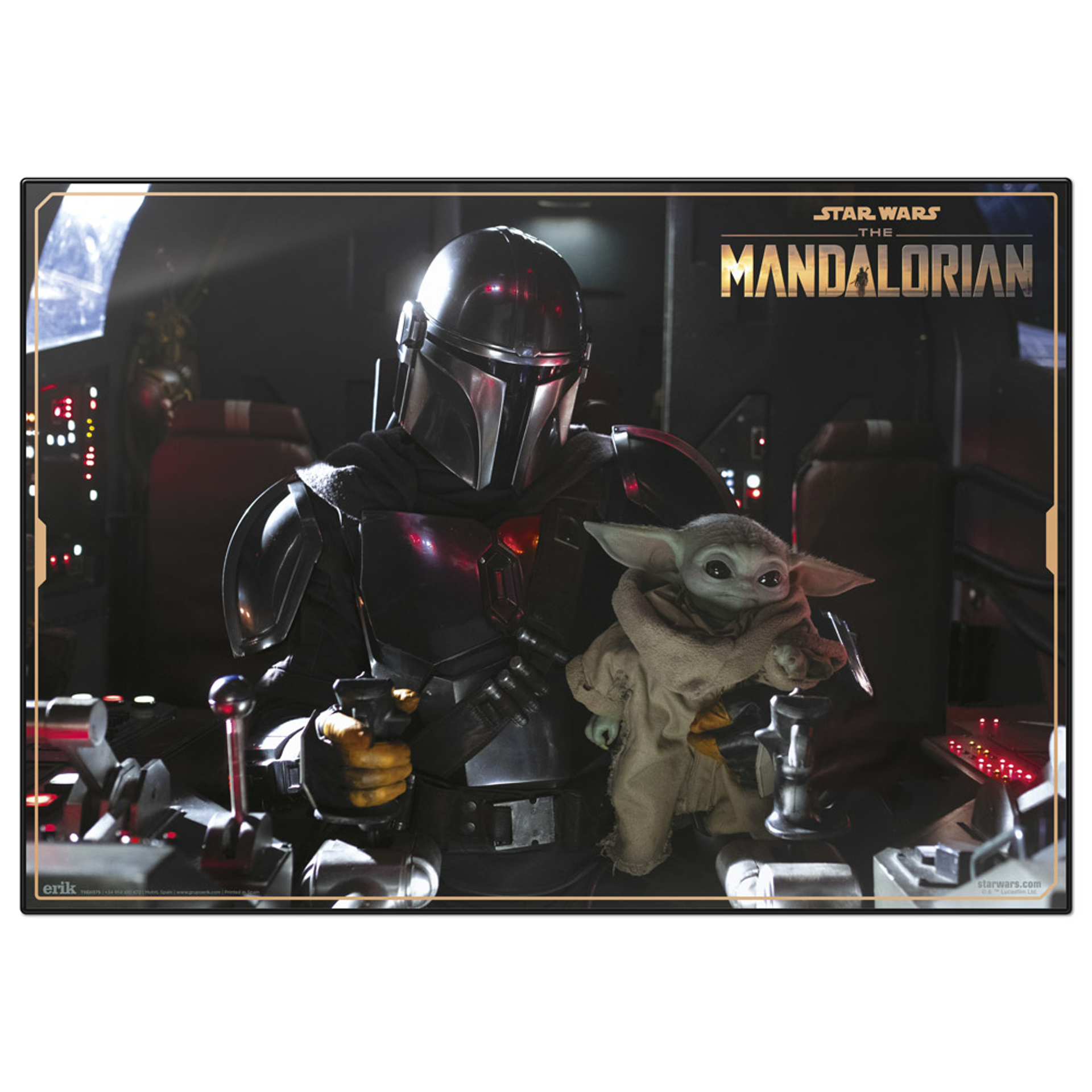 Star Wars: The Mandalorian - Tapis de bureau