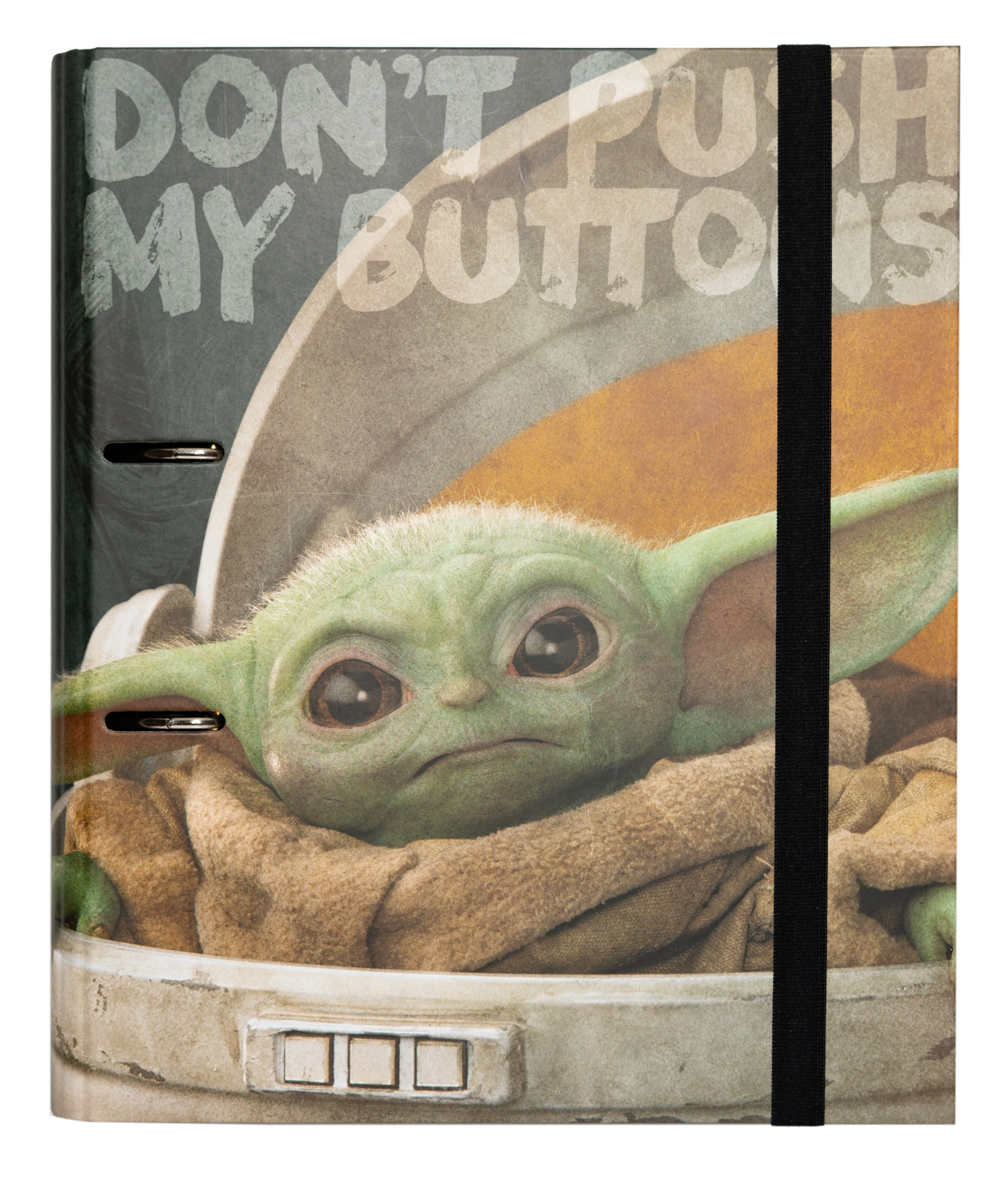 Star Wars: The Mandalorian - Classeur Premium à 2 anneaux avec élastique - flash vidéo