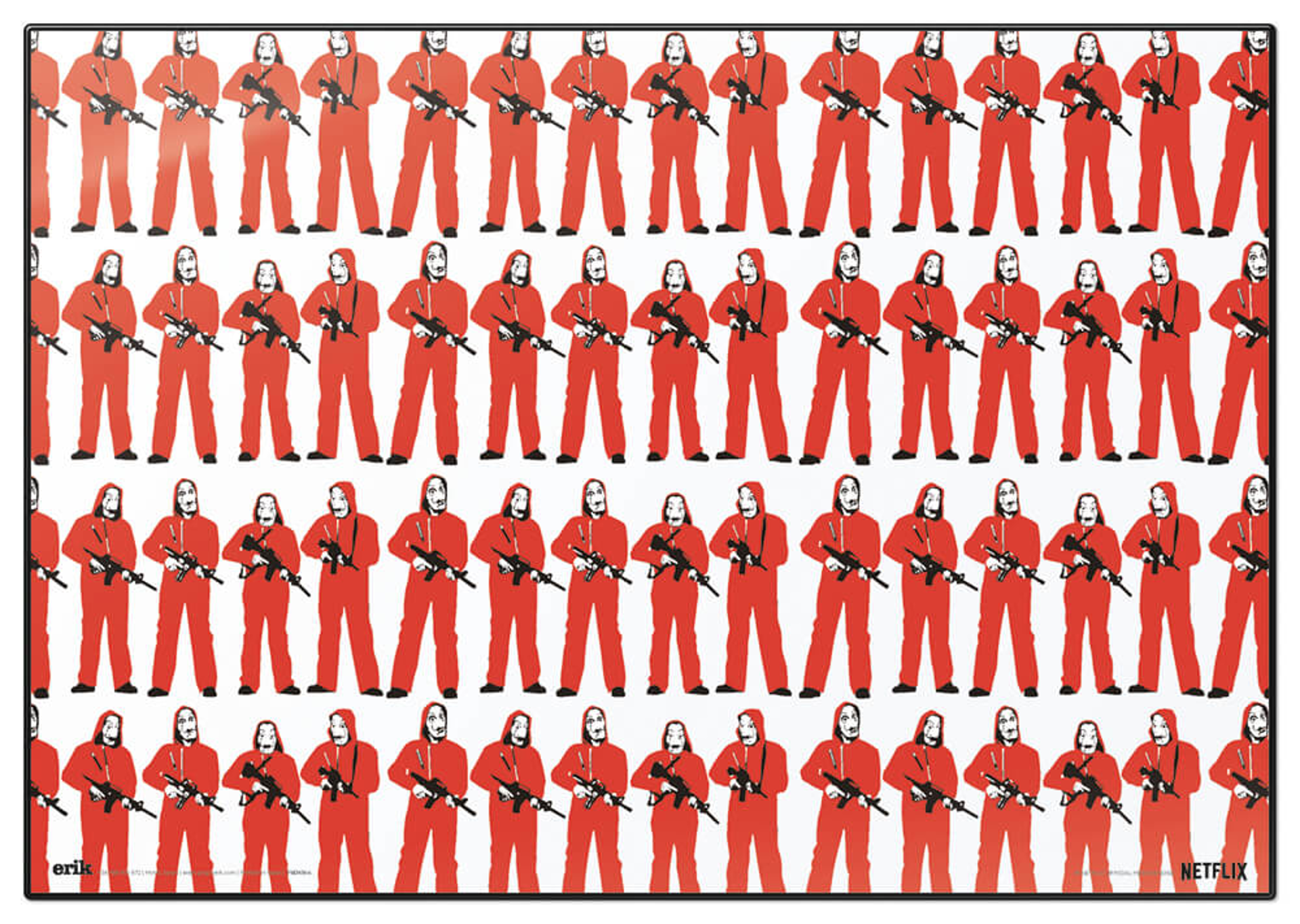 La Casa de Papel - Tapis de bureau