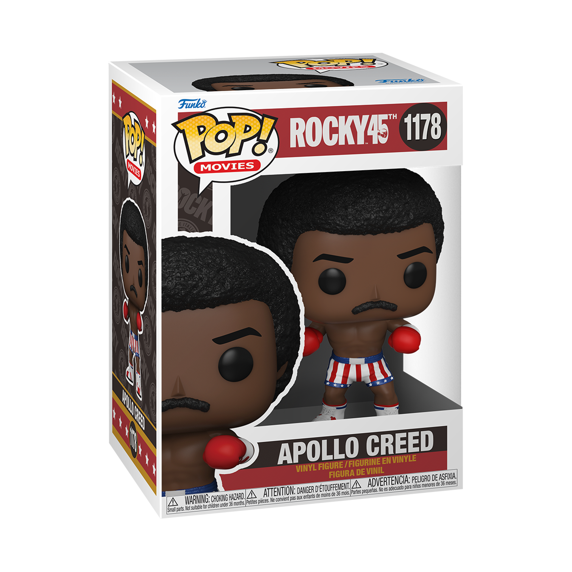 Funko Pop! Movies: Rocky 45th Anniversary - Apollo Creed - flash vidéo