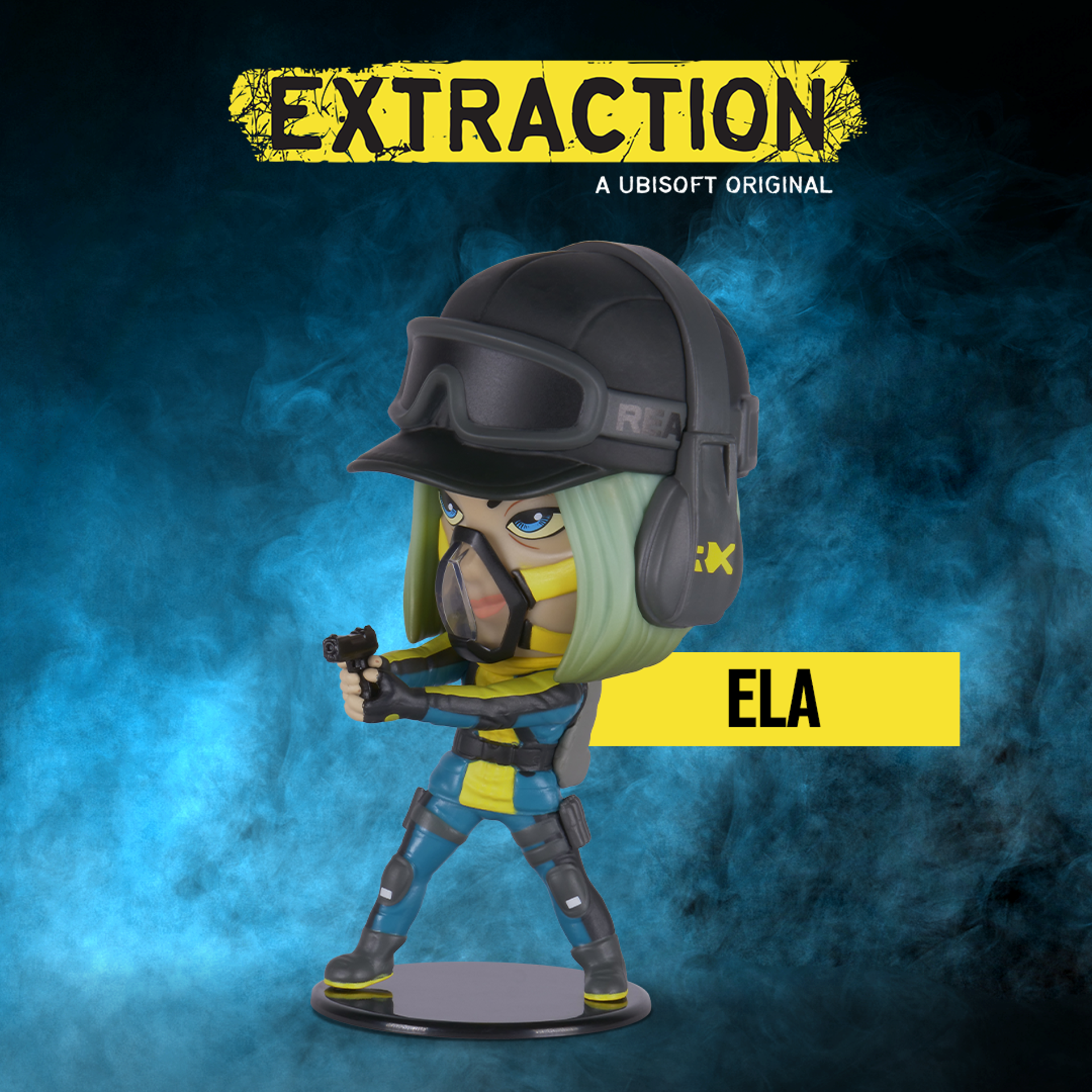 Ubicollectibles Six Collection Extraction Ela Chibi Figure - flash vidéo