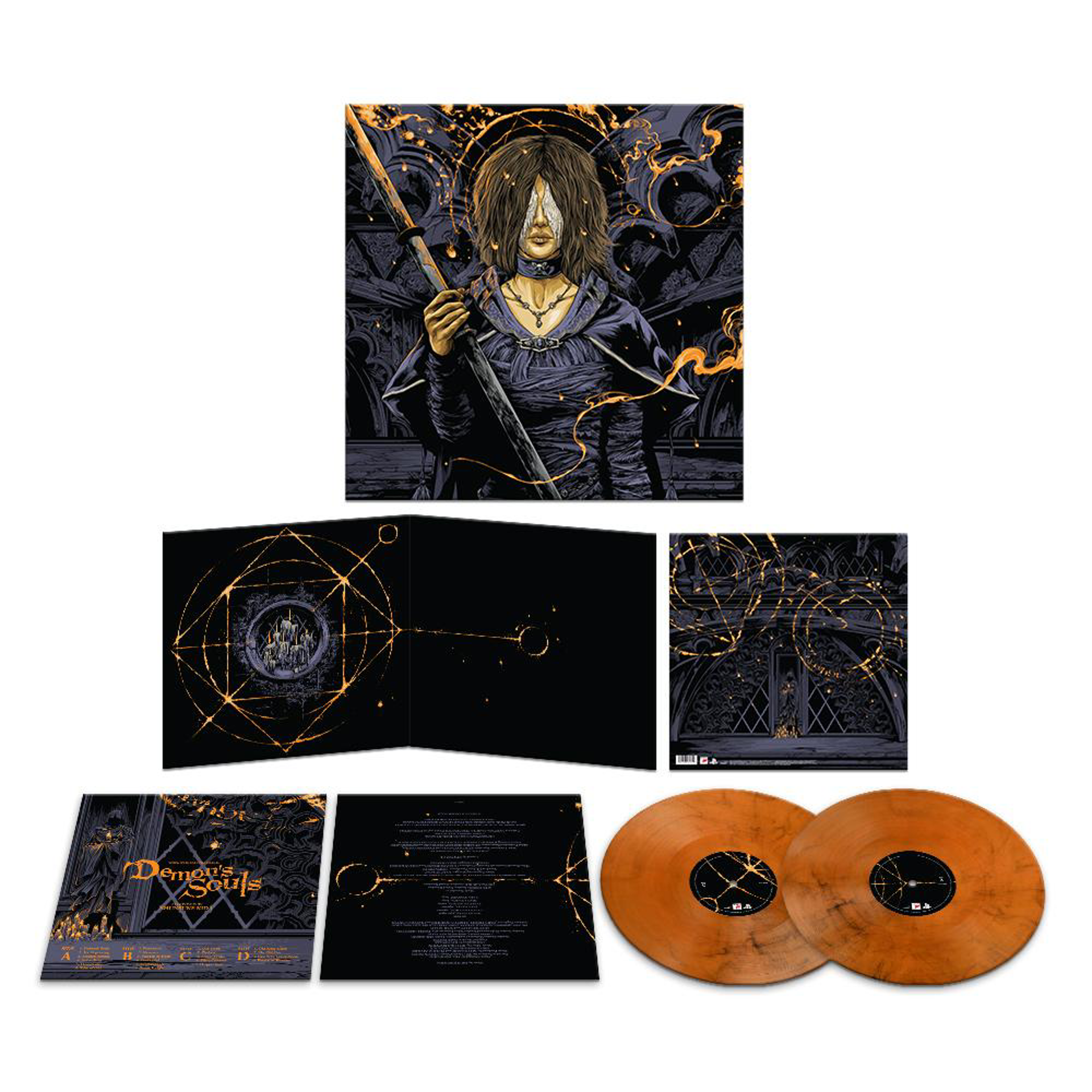 Demon's Souls Original Soundtrack - 2-LP Translucent Orange Vinyl - flash vidéo
