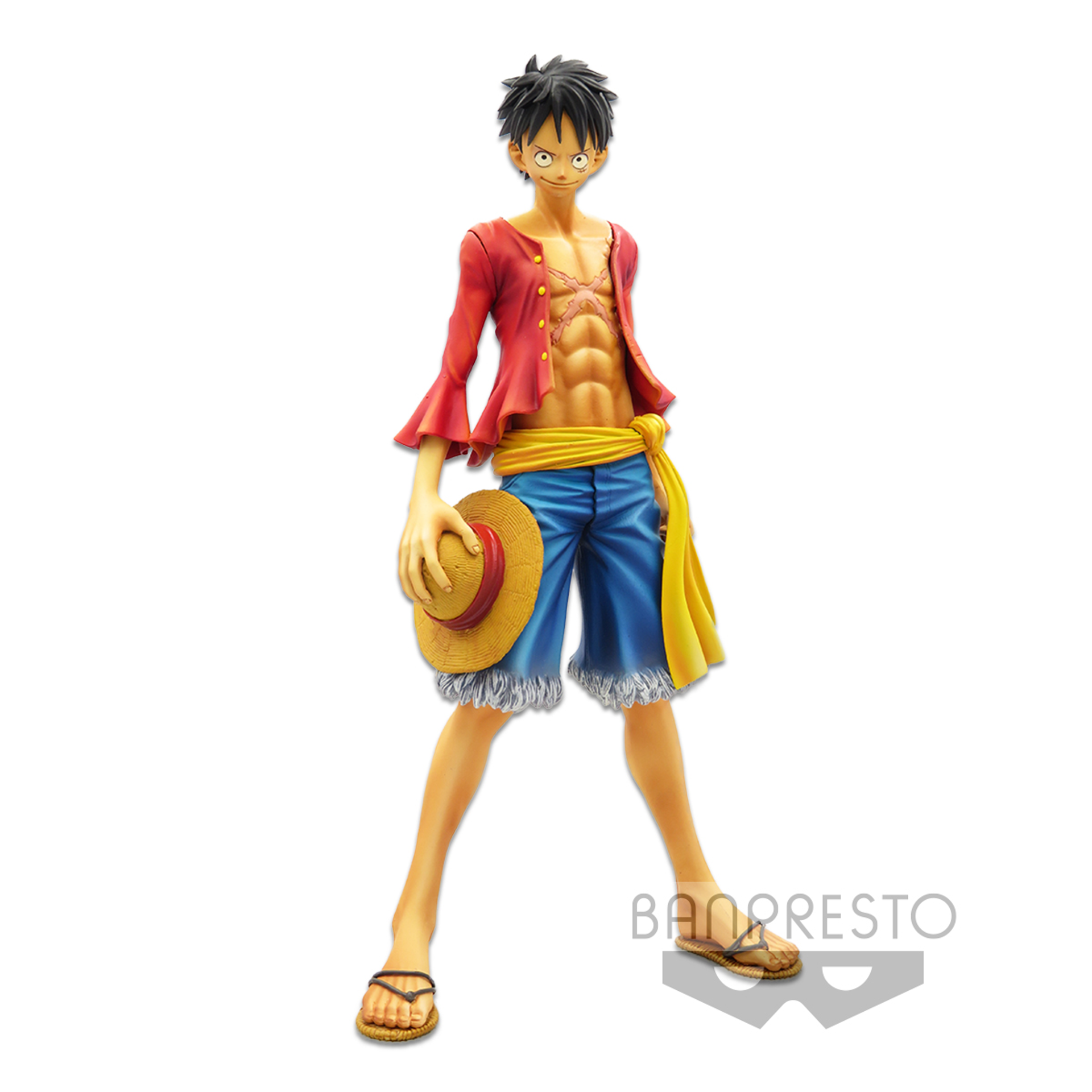 One Piece - Banpresto Chronicle Master Stars Piece The Monkey. D. Luffy Figure 24cm - flash vidéo