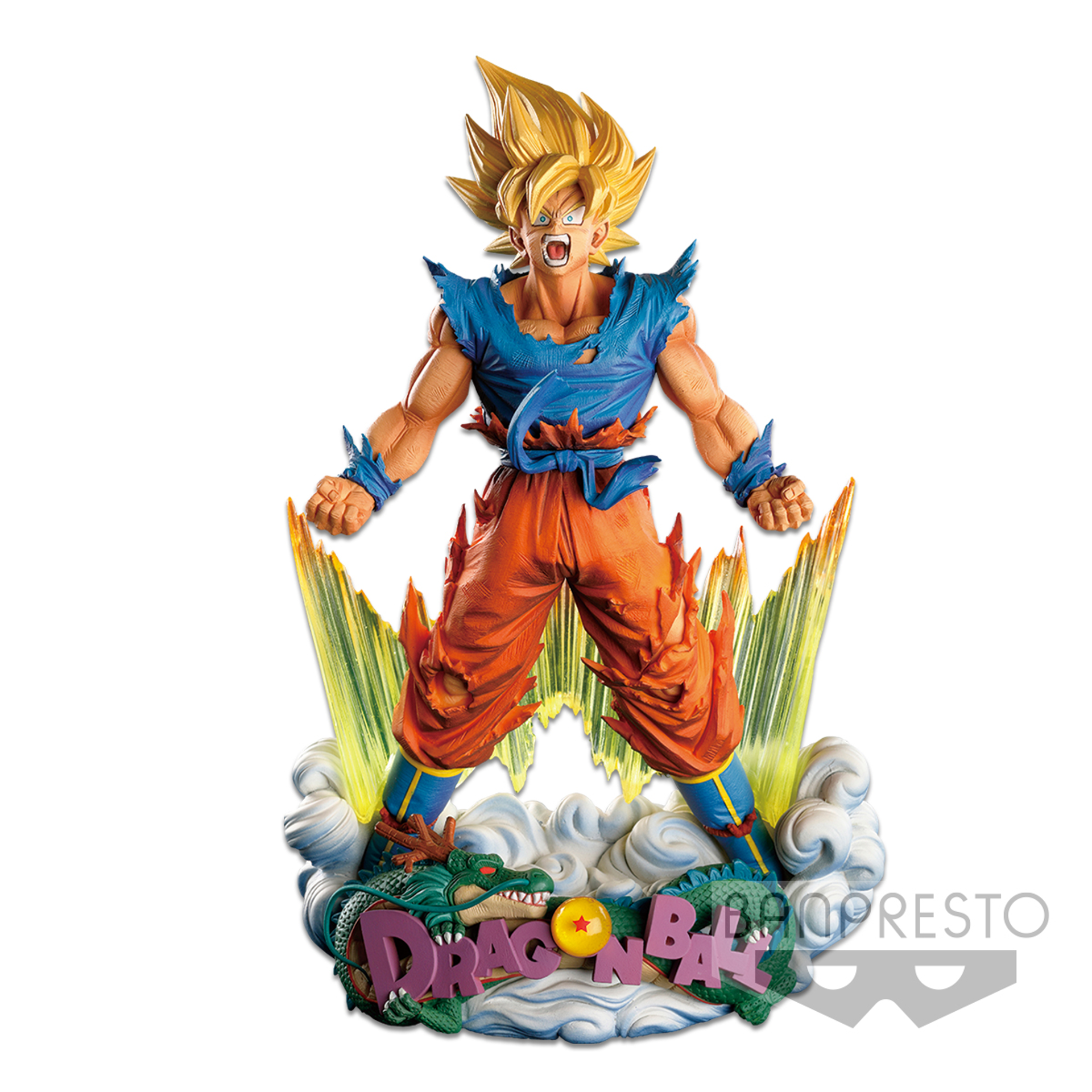Dragon Ball Z - Super Master Stars Diorama The Son Goku - The Brush 18cm - Reproduction - flash vidéo