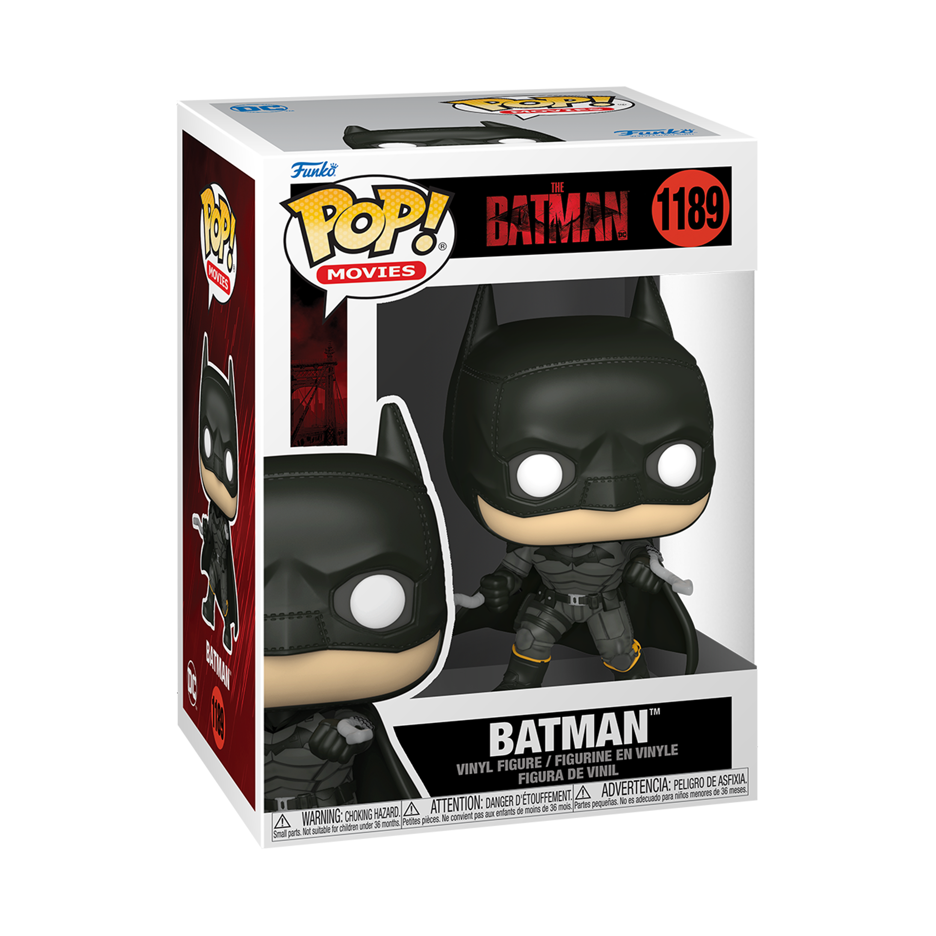 Funko Pop! Movies: The Batman - Batman (with Grappling Hooks) ENG Merchandising - flash vidéo