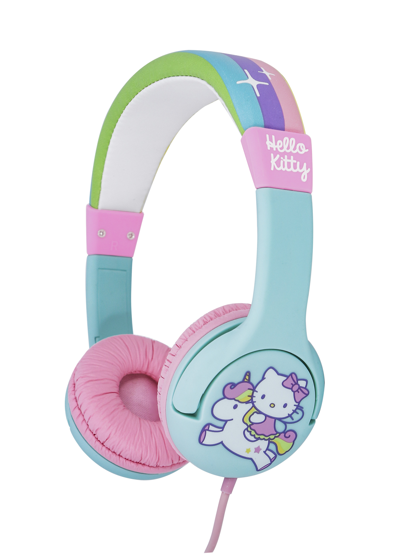 Hello Kitty - Casque audio Licorne pour enfants - flash vidéo