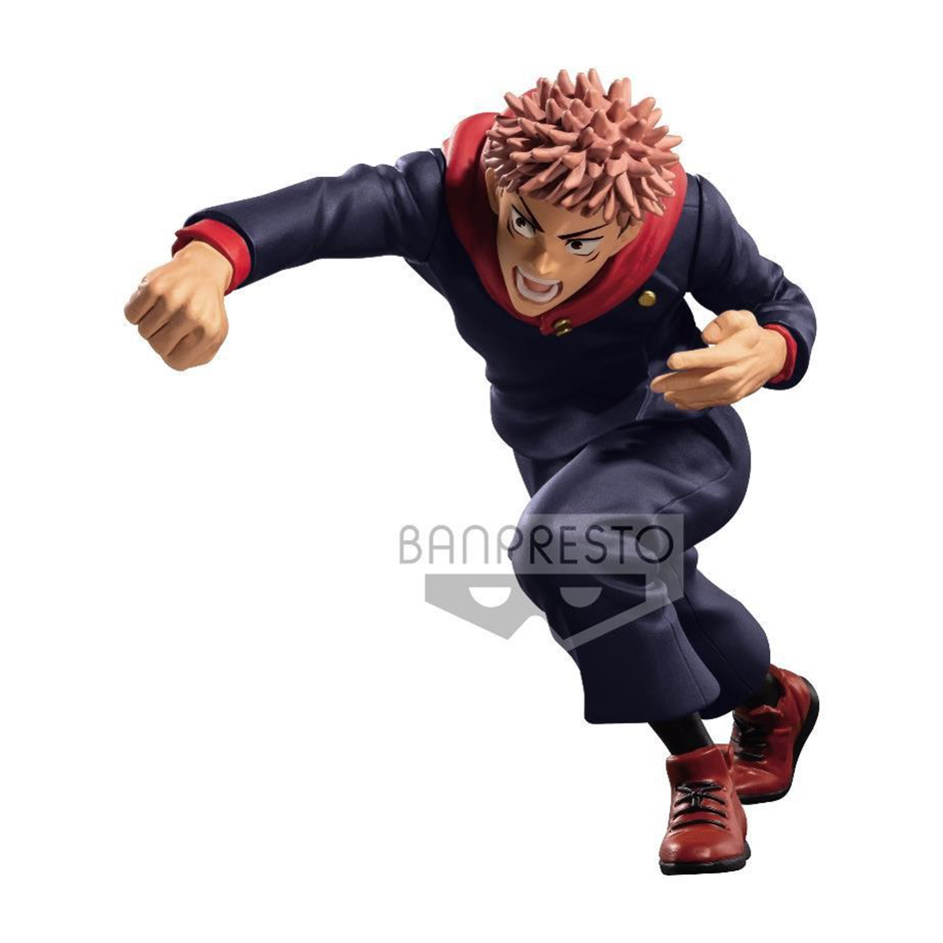 Jujutsu Kaisen - Yuji Itadori Figure 12cm - Reproduction - flash vidéo