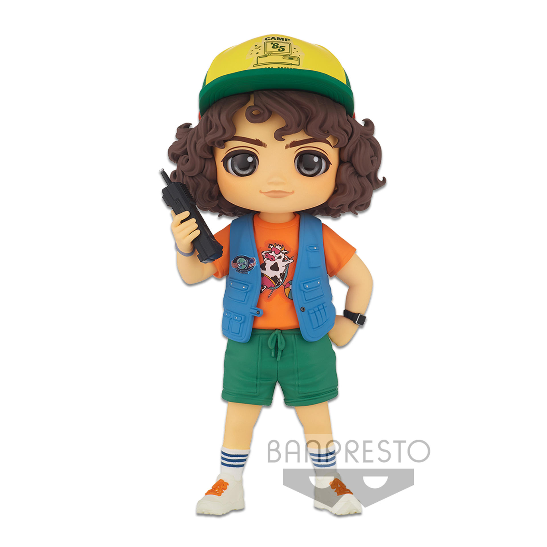 Stranger Things - Q Posket Dustin Figure 13cm - flash vidéo