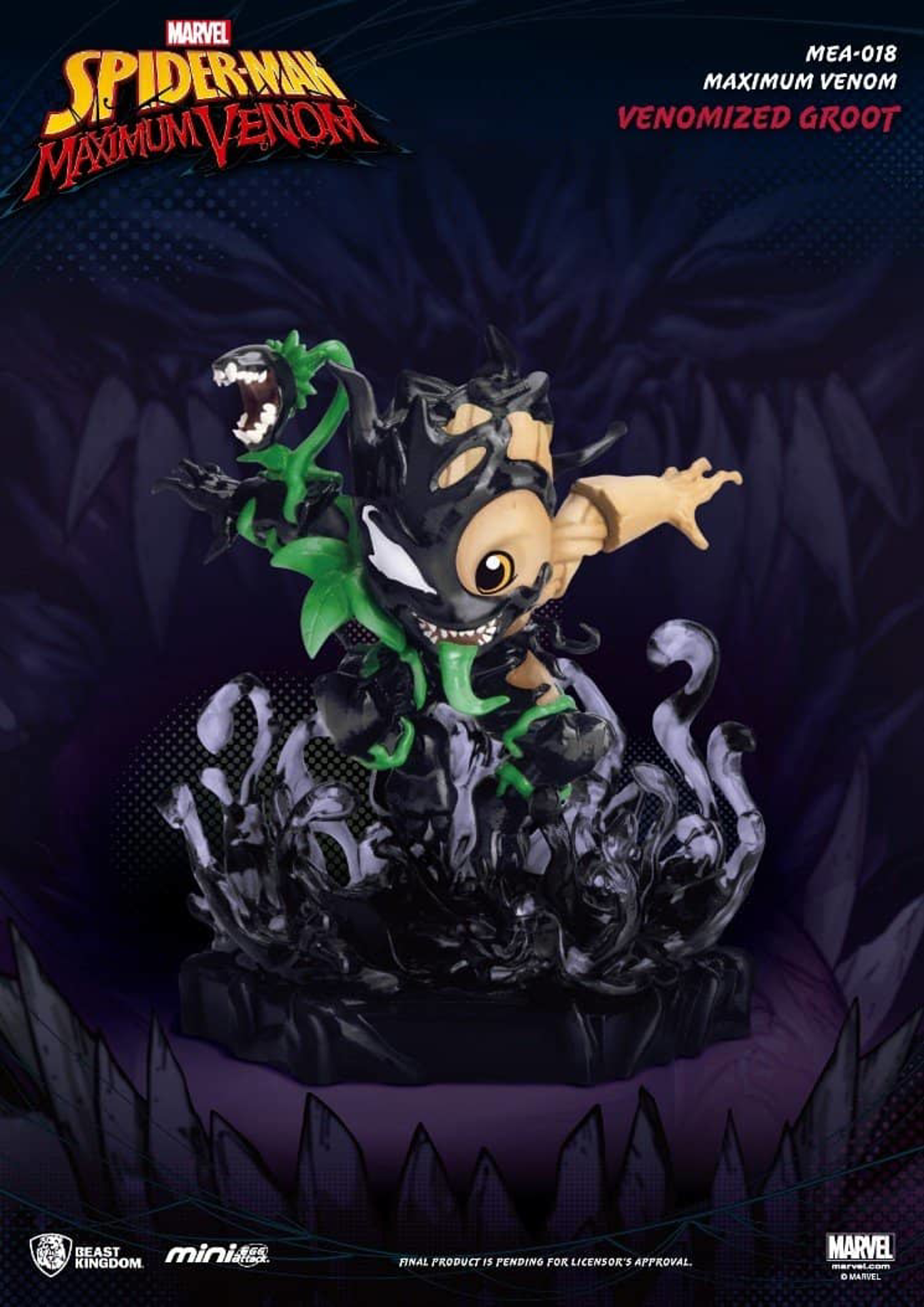 Marvel - MEA-018 - Maximum Venom Venomized Groot - flash vidéo