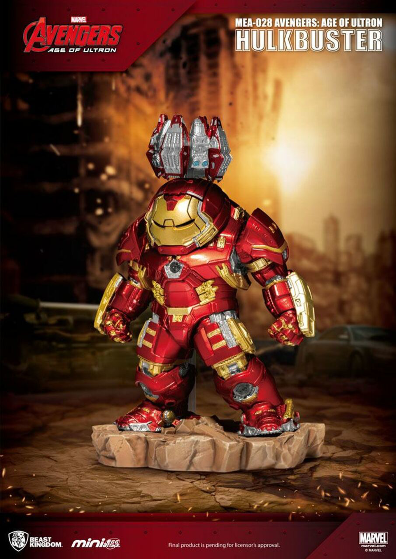 Marvel - MEA-028 Marvel's Avengers Hulk Iron-Man Armure - flash vidéo