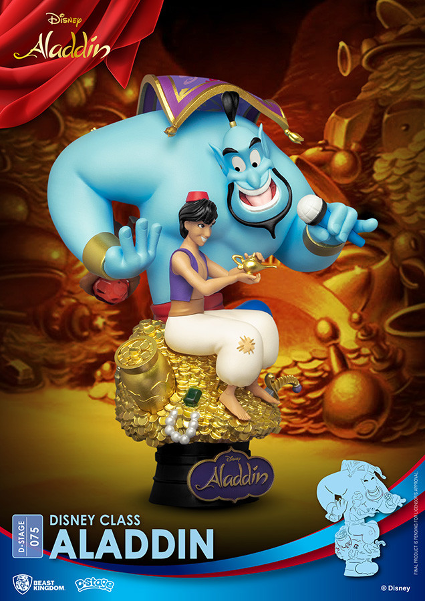 Disney - Diorama-075 - Aladdin - flash vidéo
