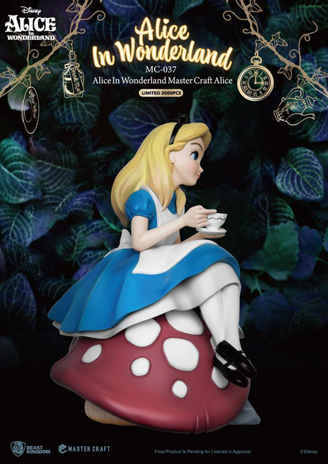 Disney - MC-037 - Alice aux Pays des Merveilles - Alice Master Craft - flash vidéo