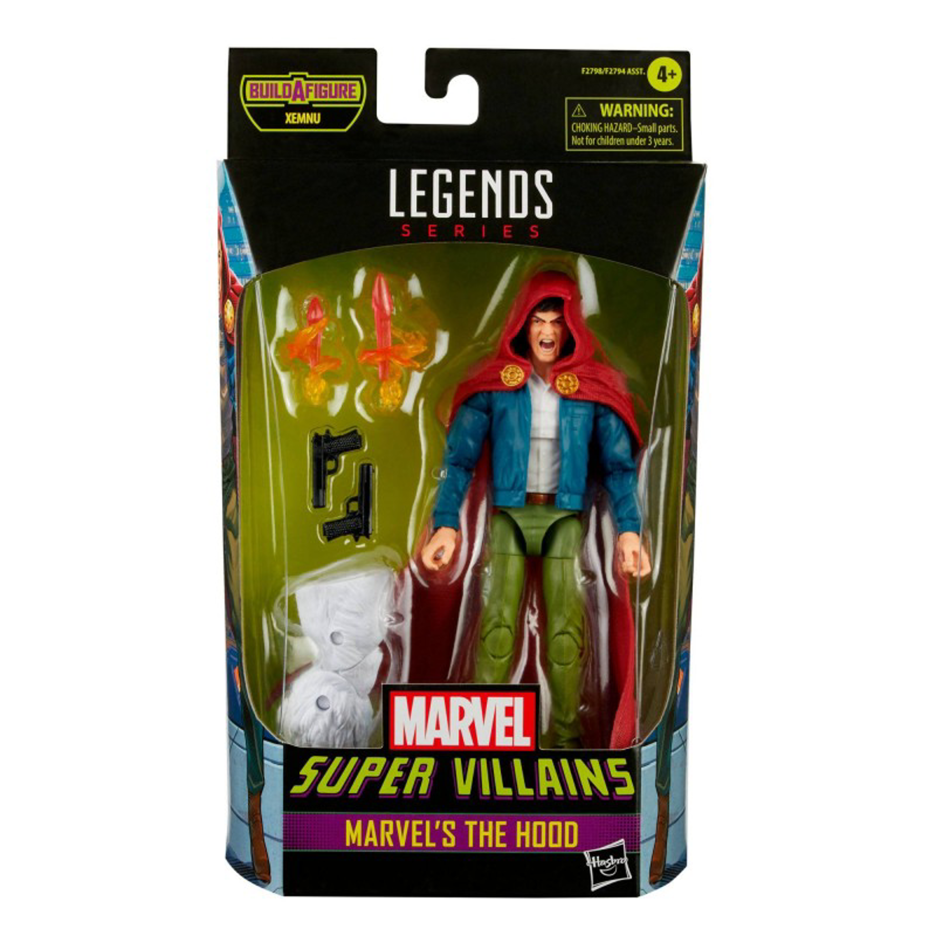 Marvel Legends Series - Build-A-Figure Série Xemnu - Marvel Super Villains Figurine d'action de Marvel's The Hood 15cm - flash vidéo