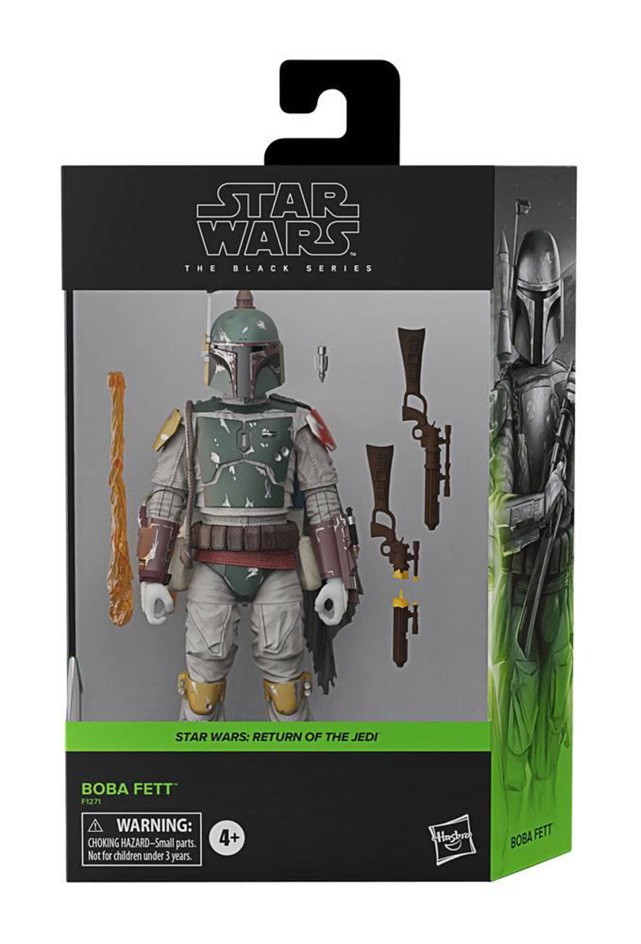 Star Wars The Black Series - Le Retour du Jedi Figurine d'action Deluxe de Boba Fett 15cm - flash vidéo