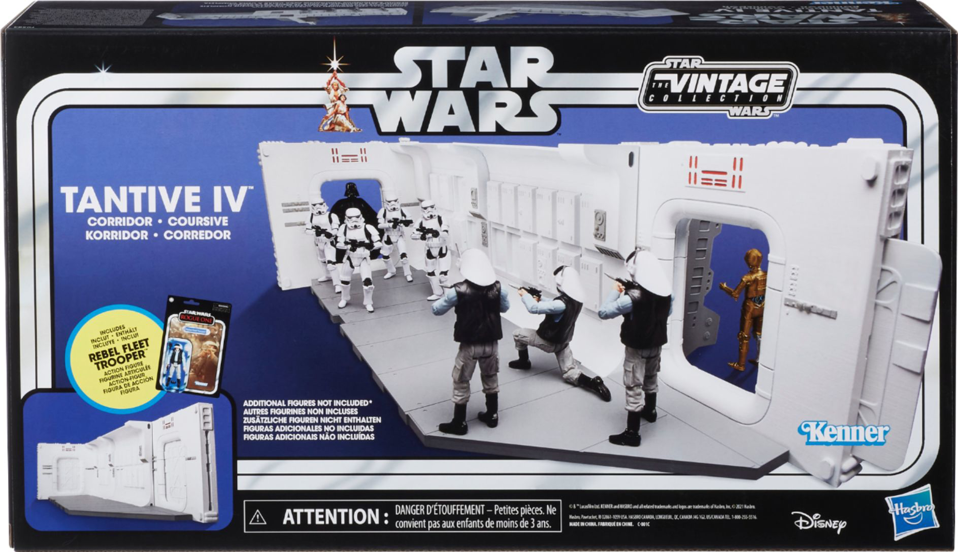Star Wars - The Vintage Collection - Plateau de jeu Corridor du Tantive IV - flash vidéo