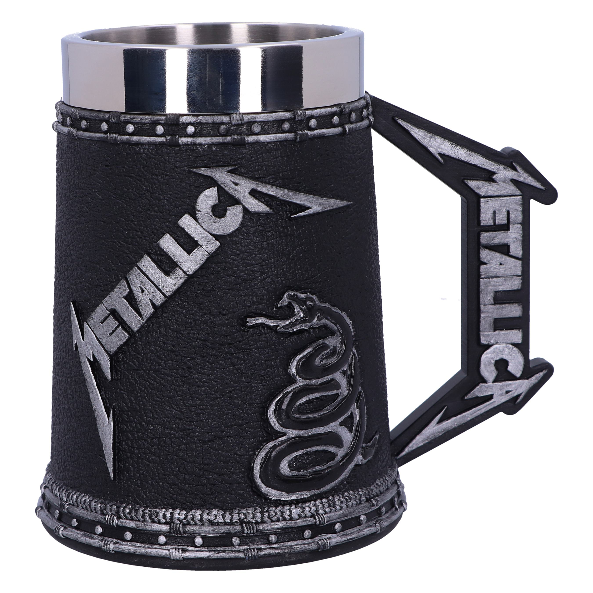 Metallica - Chope "Black Album" 14.5cm - flash vidéo