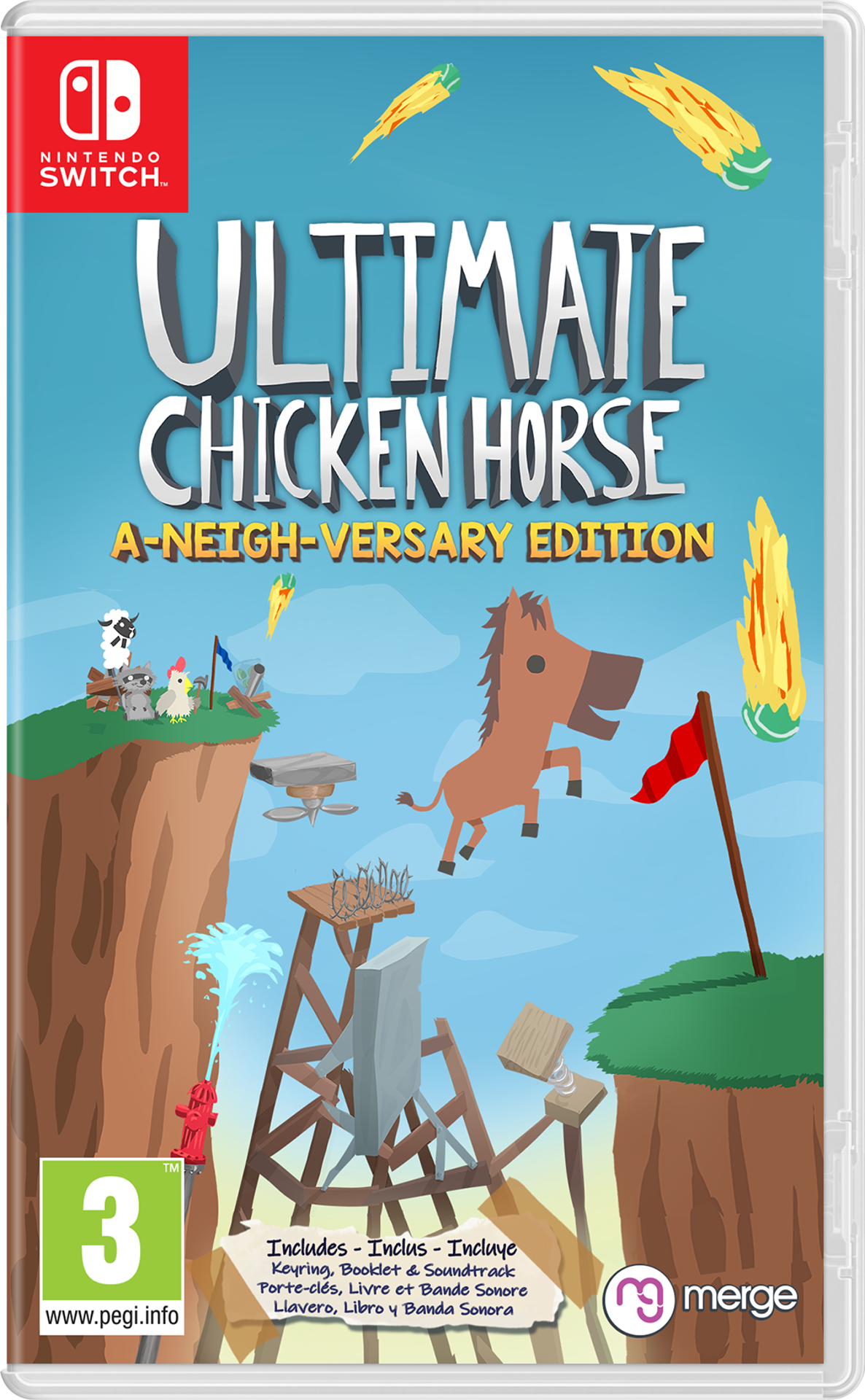 Ultimate Chicken Horse - A-Neight-Versary Edition - flash vidéo