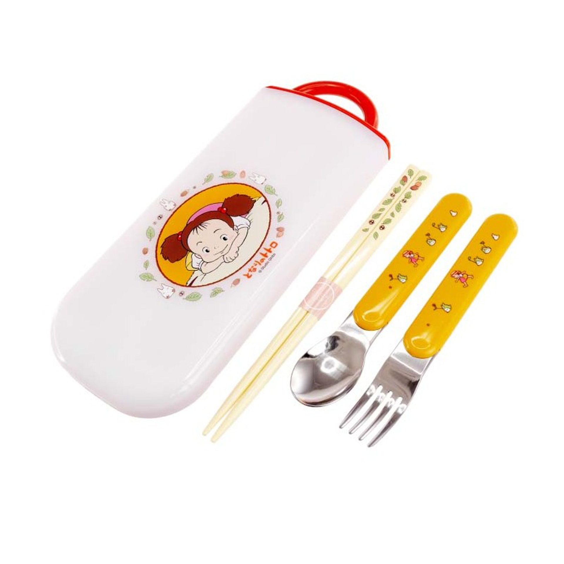 Mon Voisin Totoro - Set Baguettes Cuillère Fourchette Mei - flash vidéo