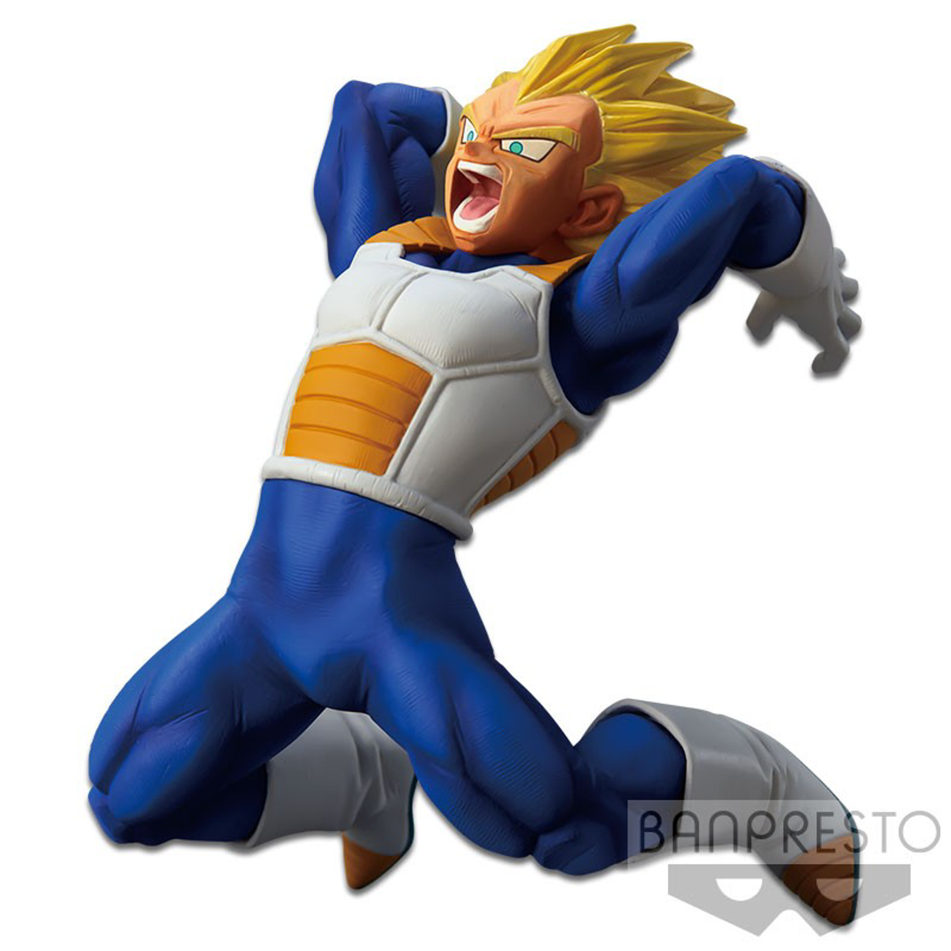 Dragon Ball Super -Chosenshiretsuden Vol.1 - Super Saiyan Vegeta Figure 16 cm - flash vidéo
