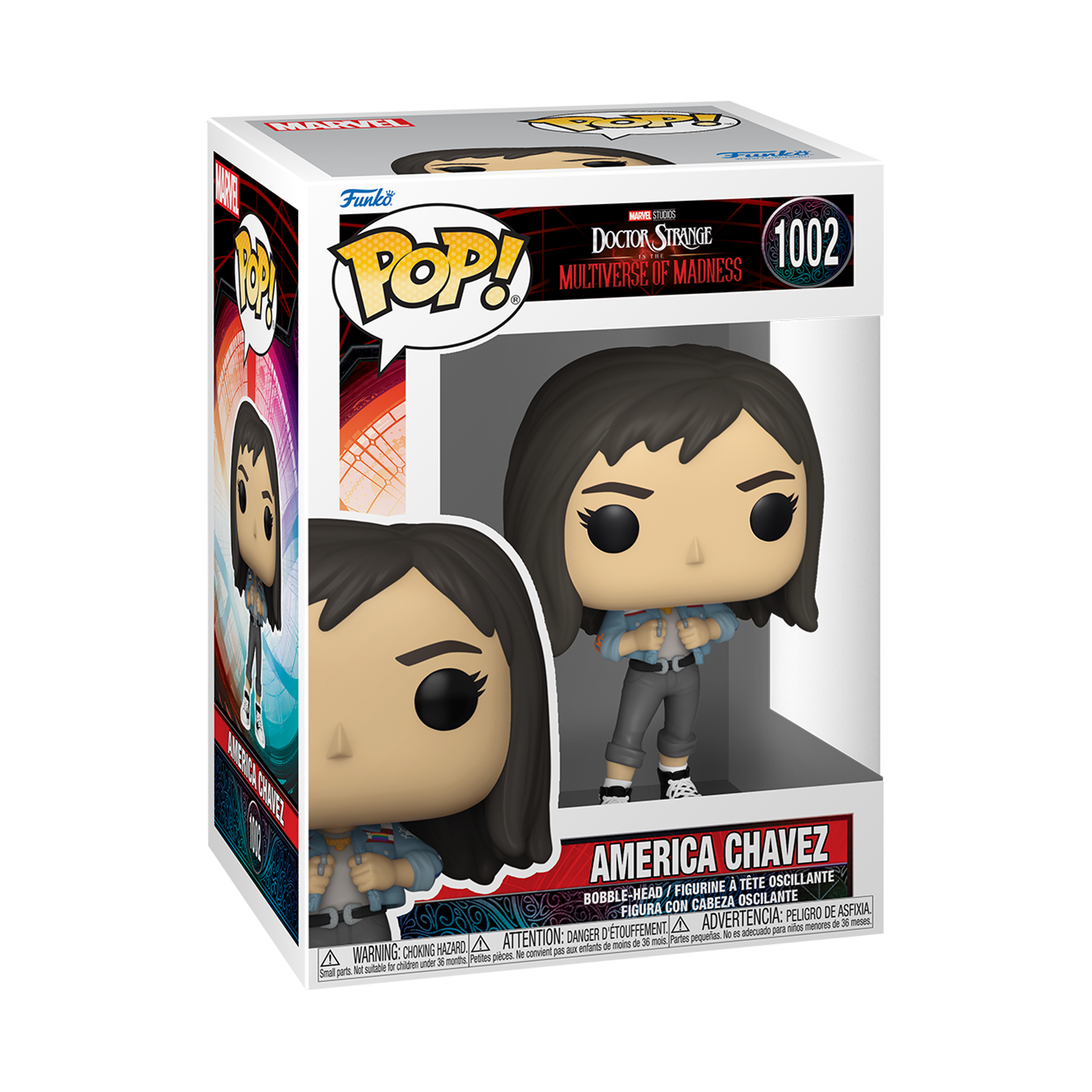 Funko Pop! Marvel: Doctor Strange in the Multiverse of Madness - America Chavez ENG Merchandising - flash vidéo