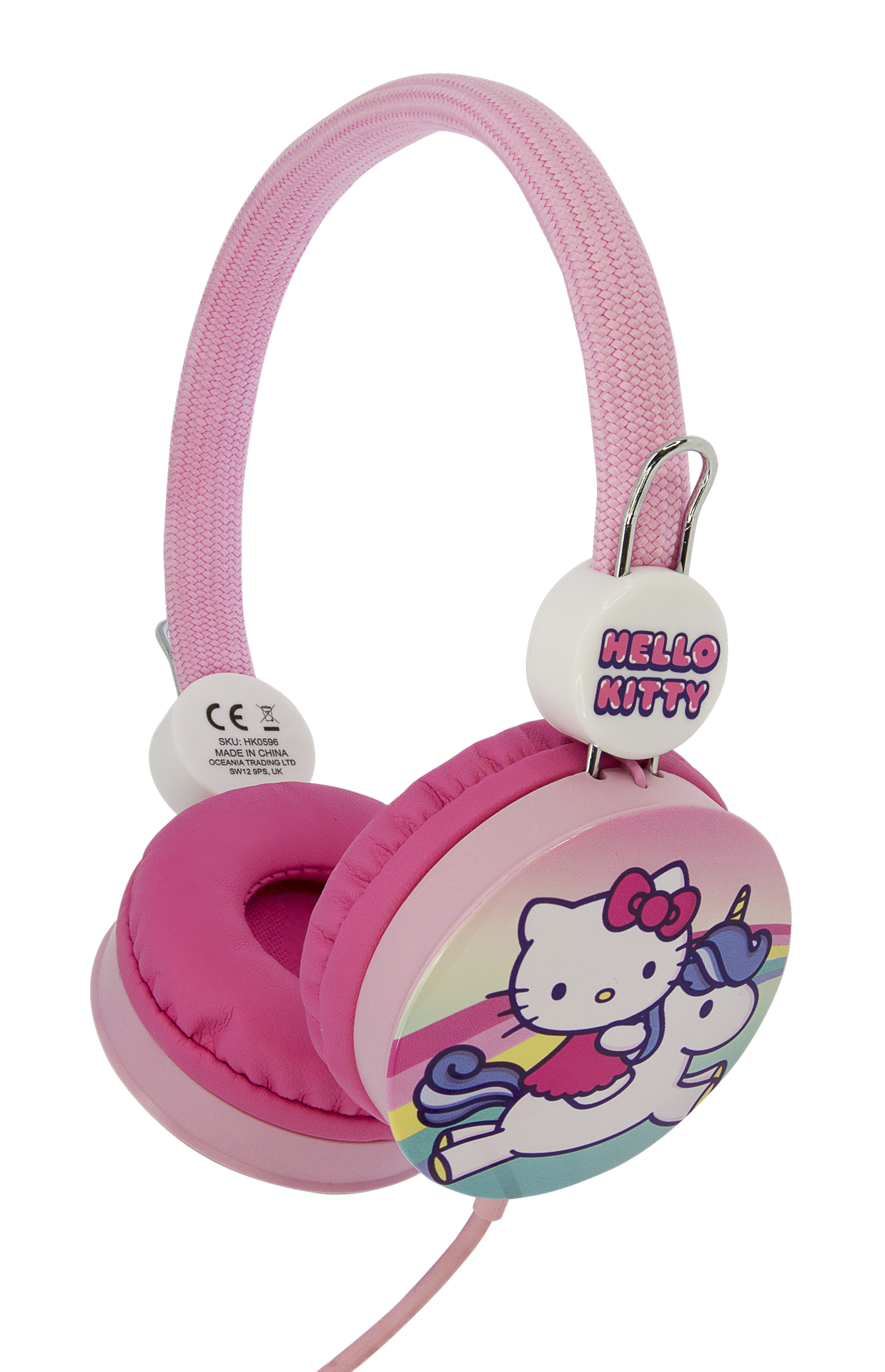 Hello Kitty - Casque stéréo Licorne pour enfants - flash vidéo