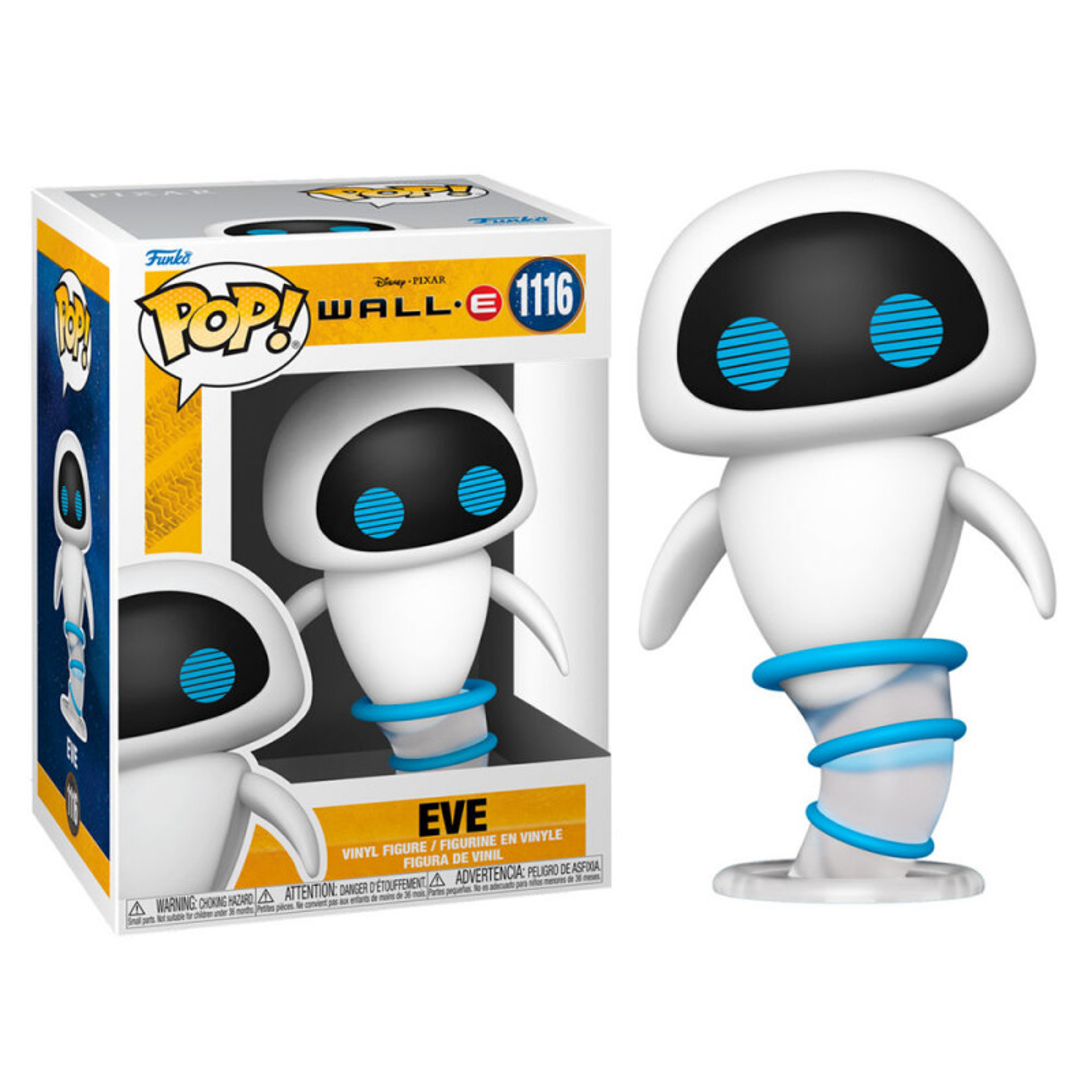 Funko Pop! Disney: Wall-E - Eve Flying - flash vidéo