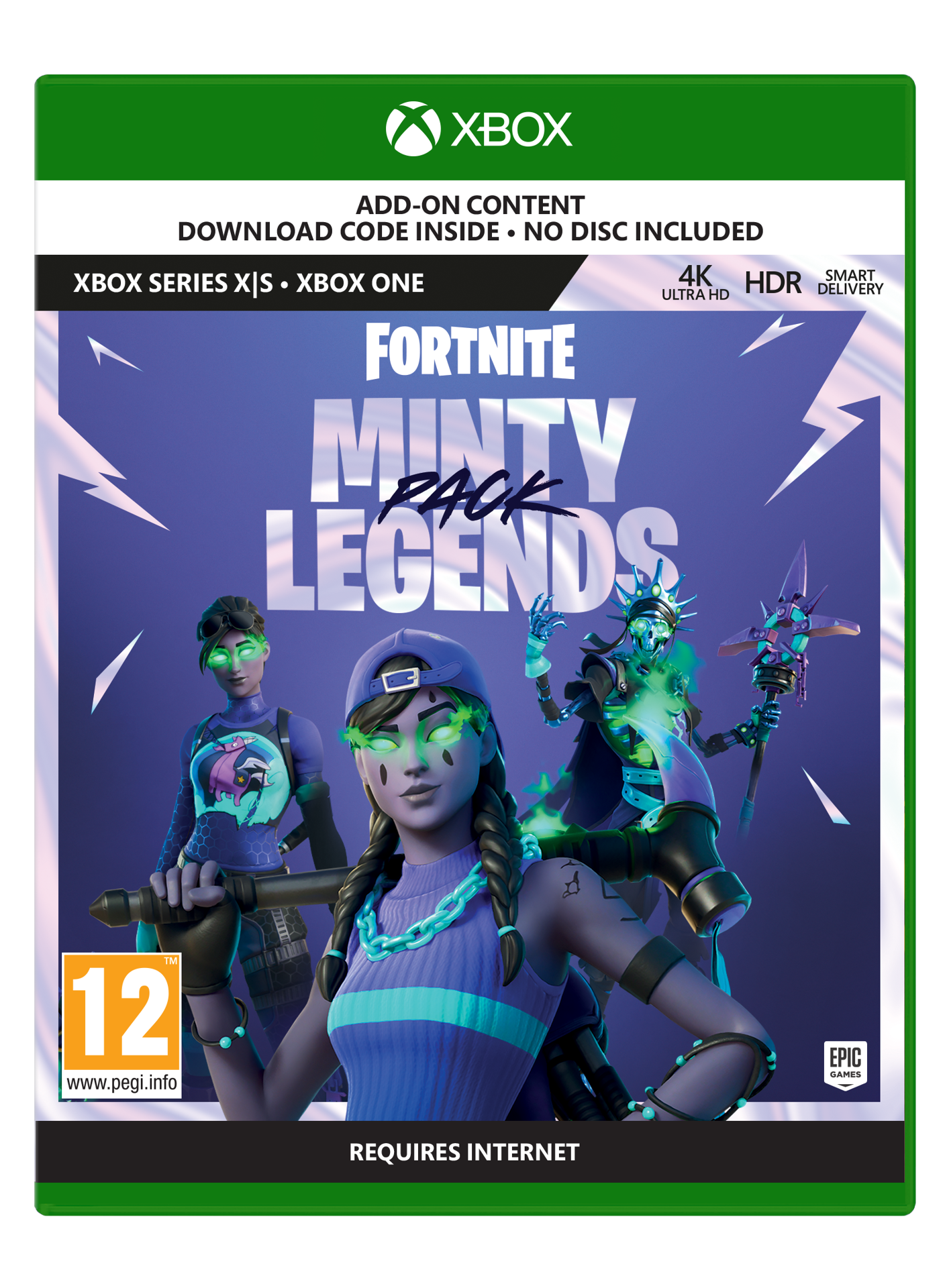 Fortnite : Pack Légendes Fraîches (Code-in-a-box) - flash vidéo