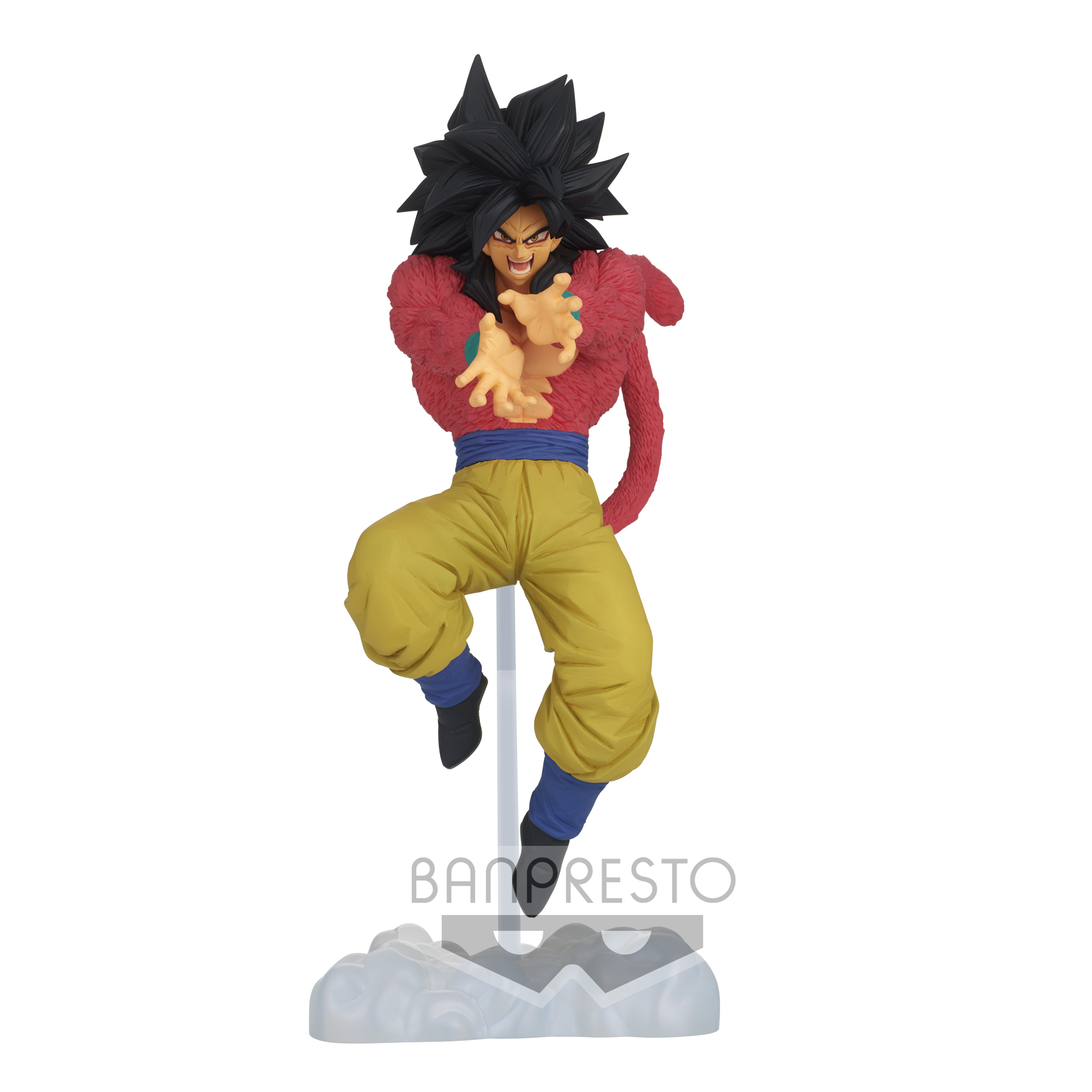 Dragon Ball GT - Tag Fighters Super Saiyan 4 Son Goku Figure 17cm - flash vidéo