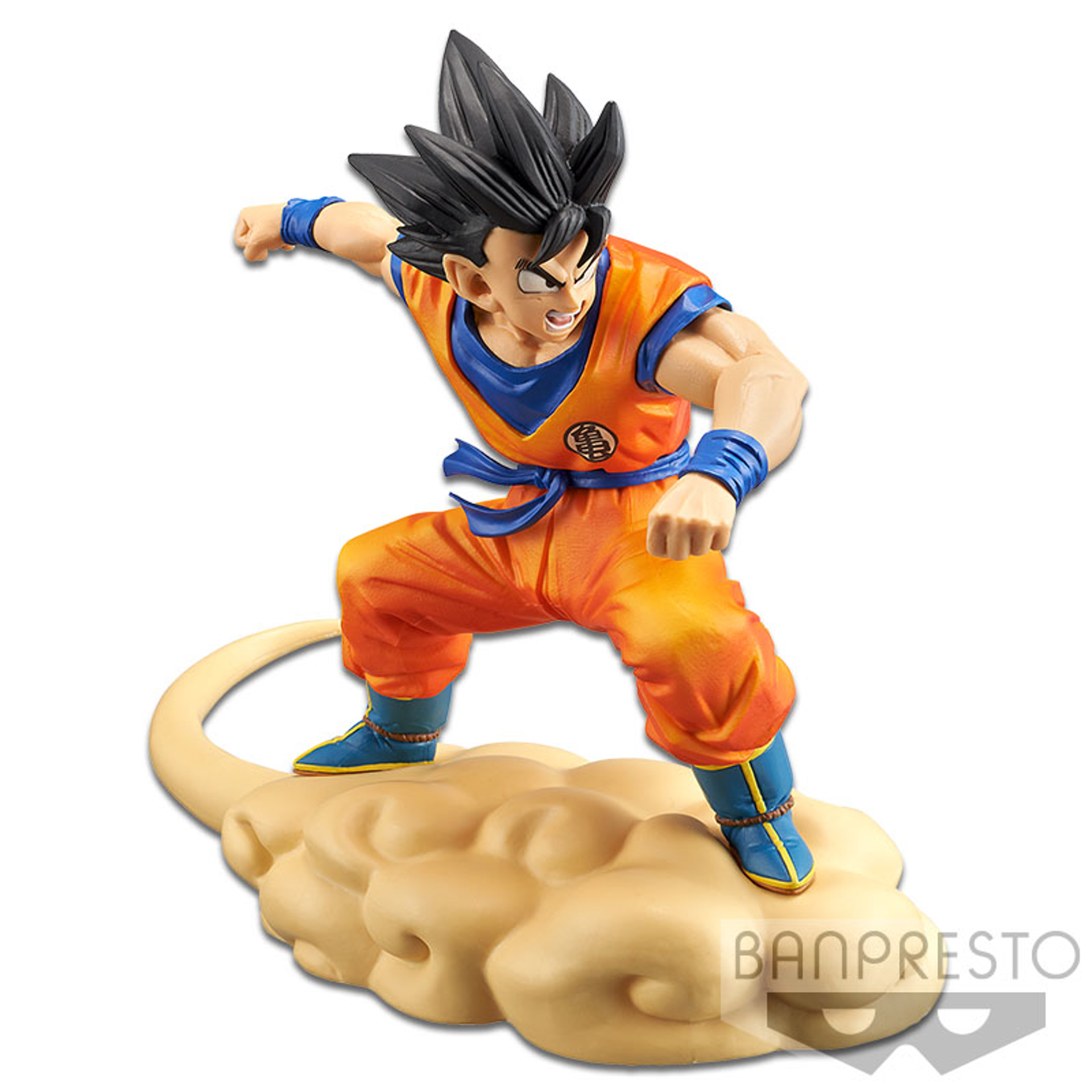 Dragon Ball Z - Hurry! Flying Nimbus!! Son Goku Figure 16cm - Reproduction - flash vidéo