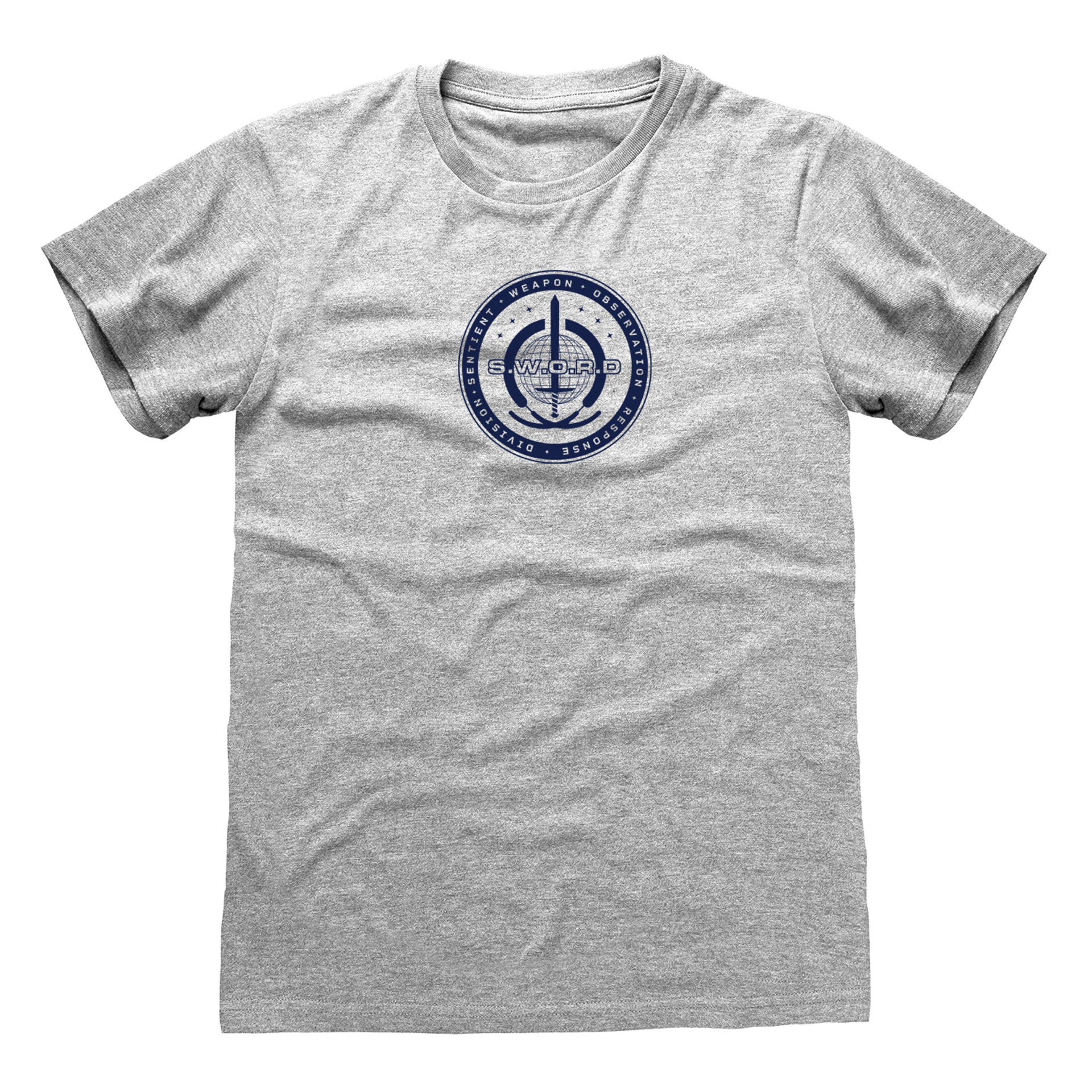 Marvel - T-shirt unisexe Gris chiné WandaVision Logo épée - S - flash vidéo
