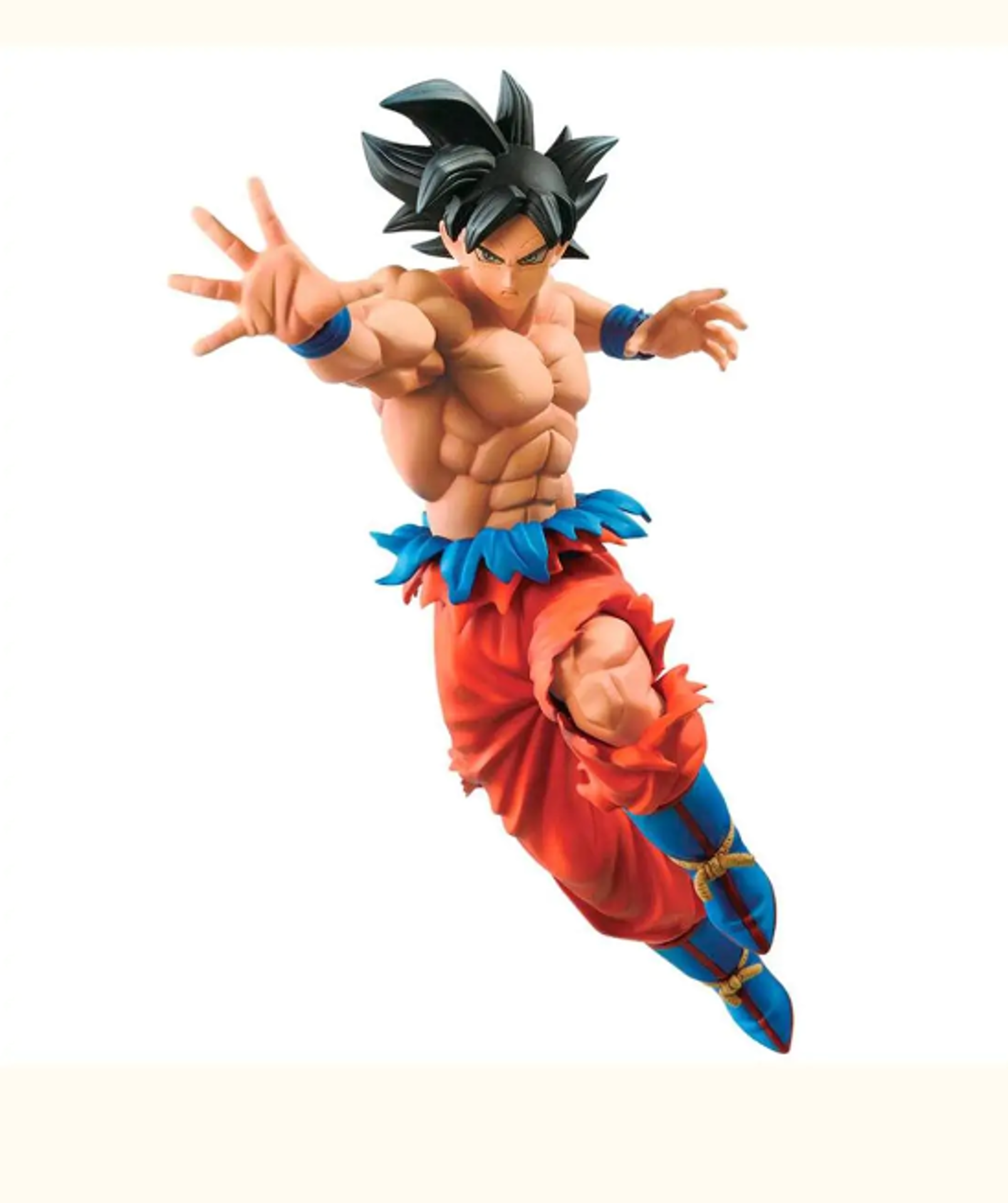 Dragon Ball Super - Goku Ultra Instinct Battle Figure 20cm - flash vidéo