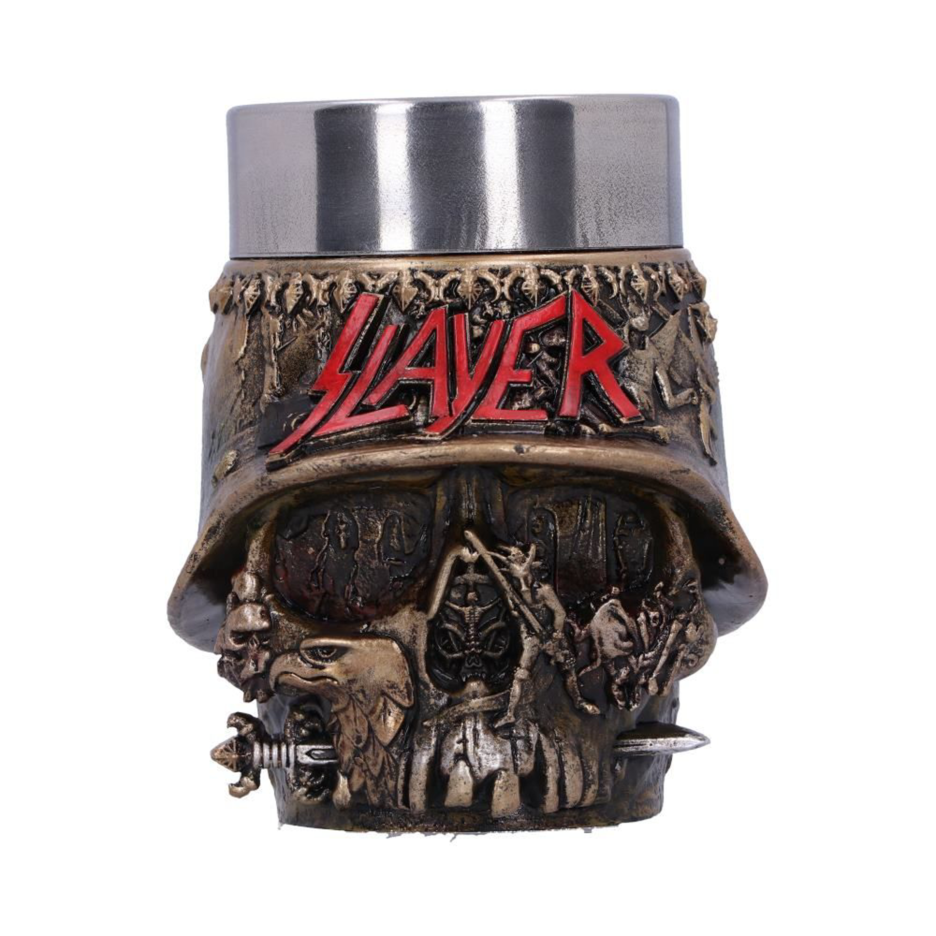 Slayer - Verre à Shot "Skull" 9cm - flash vidéo