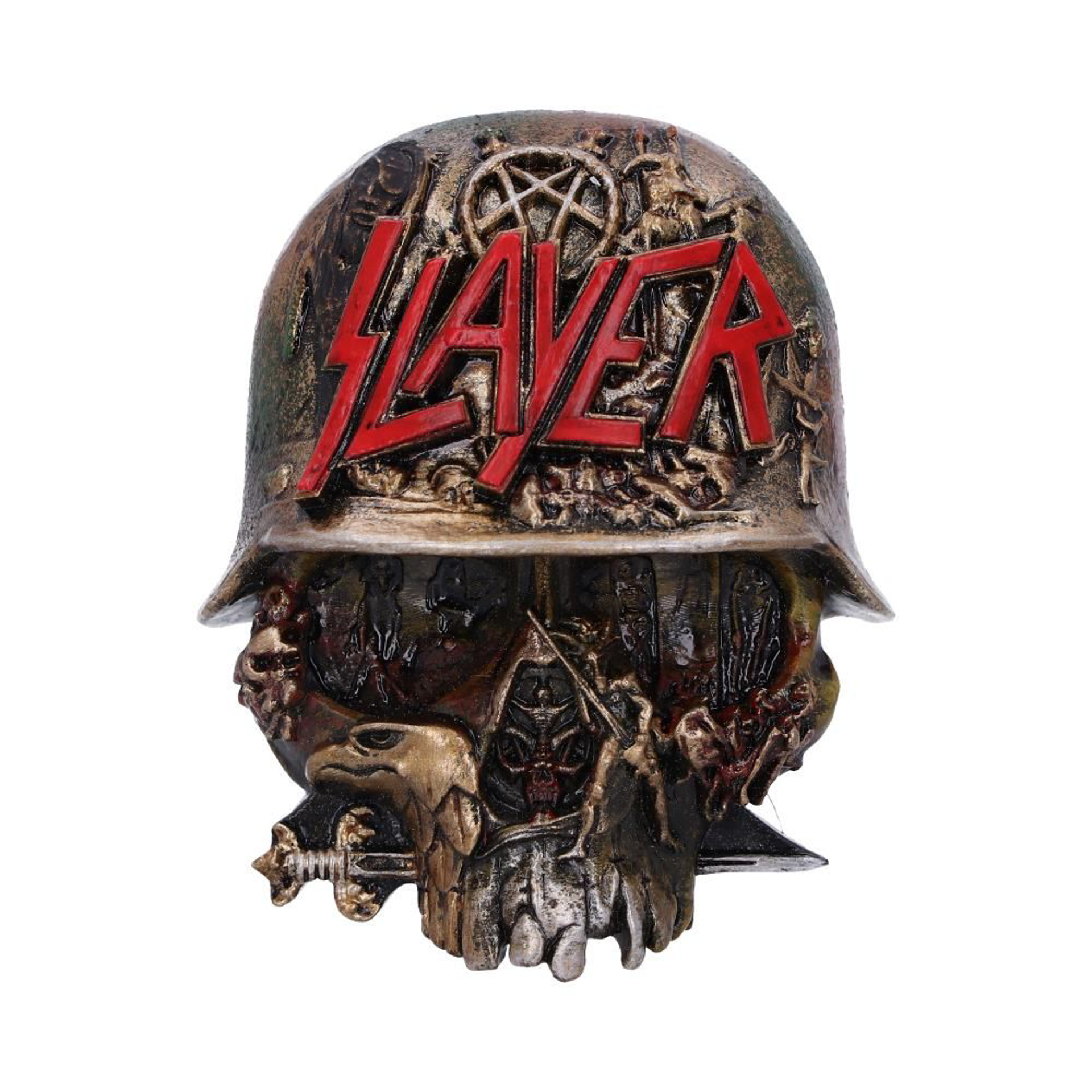 Slayer - Aimant 'Skull" 6cm - flash vidéo