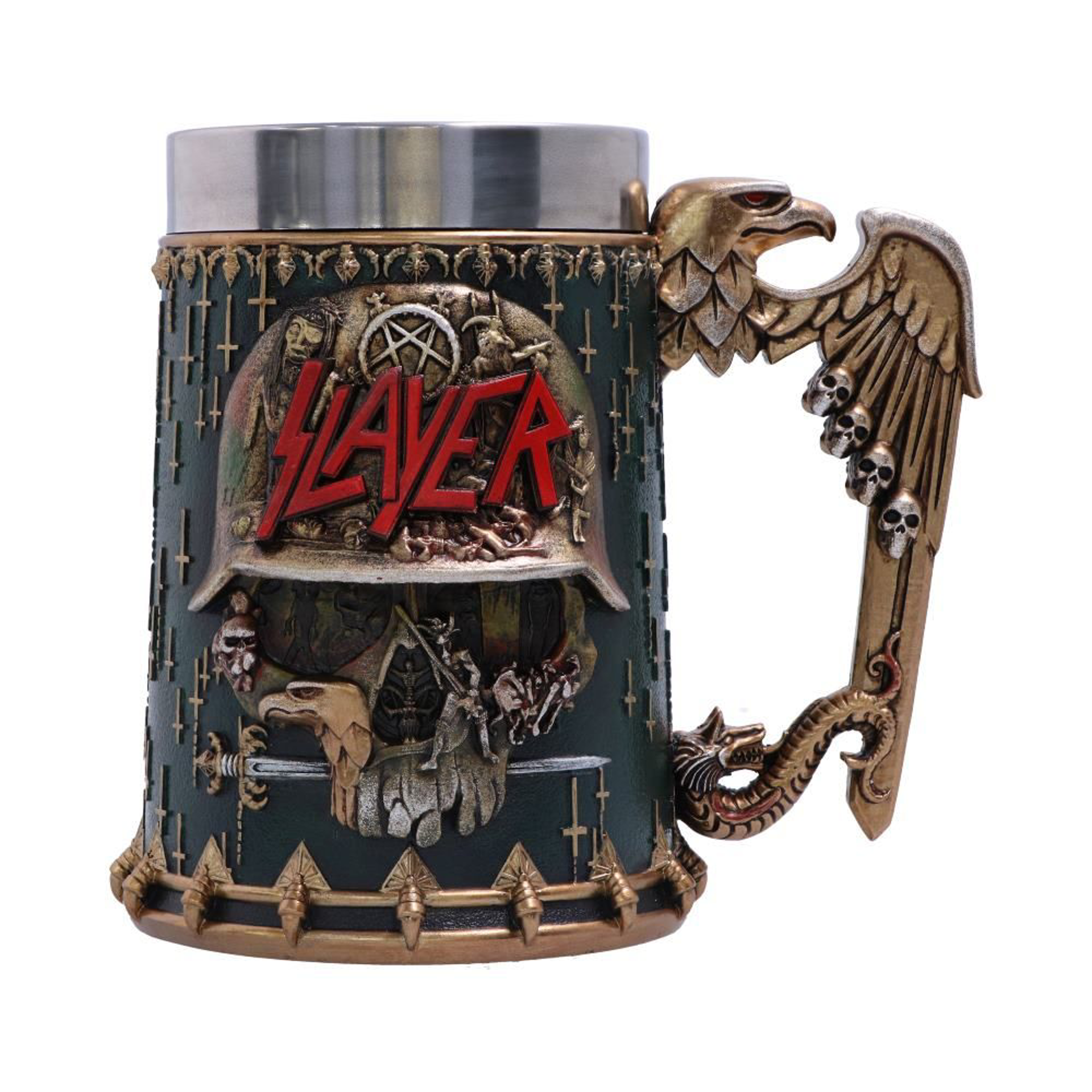 Slayer - Chope "Skull" 16.5cm - flash vidéo