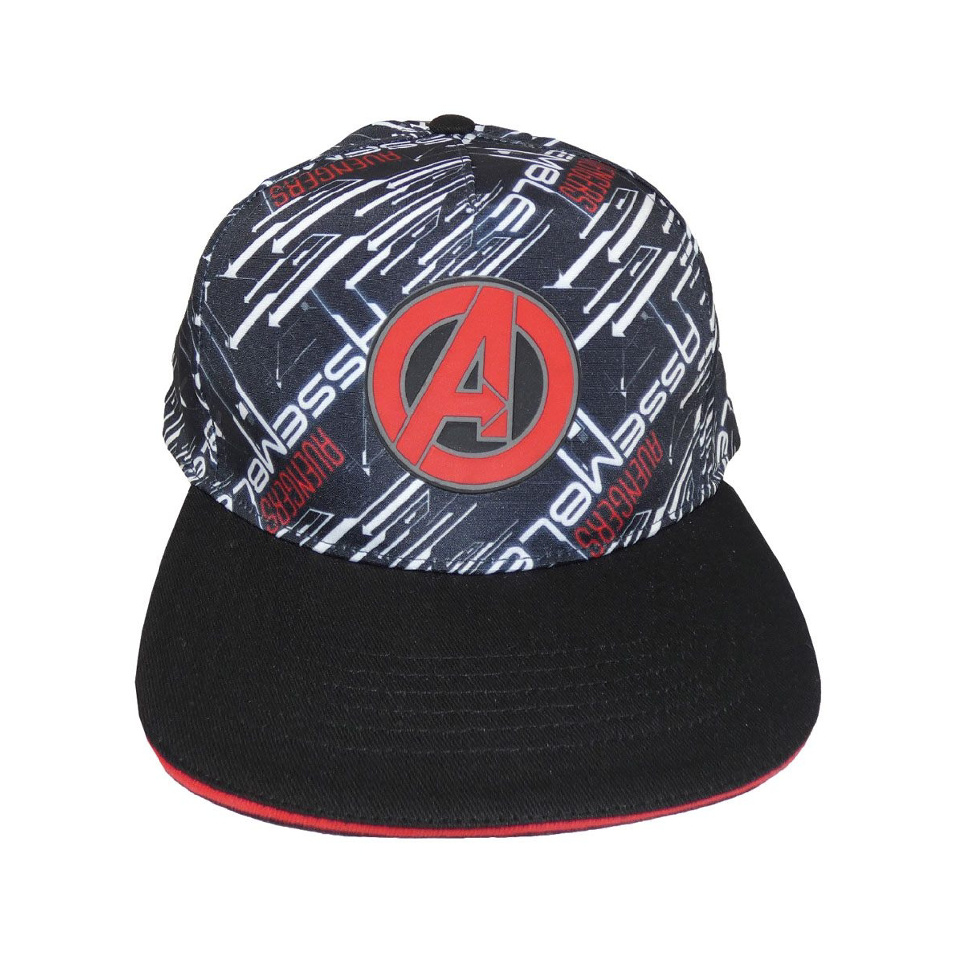 Marvel - Casquette Noire et grise Logo des Avengers - flash vidéo