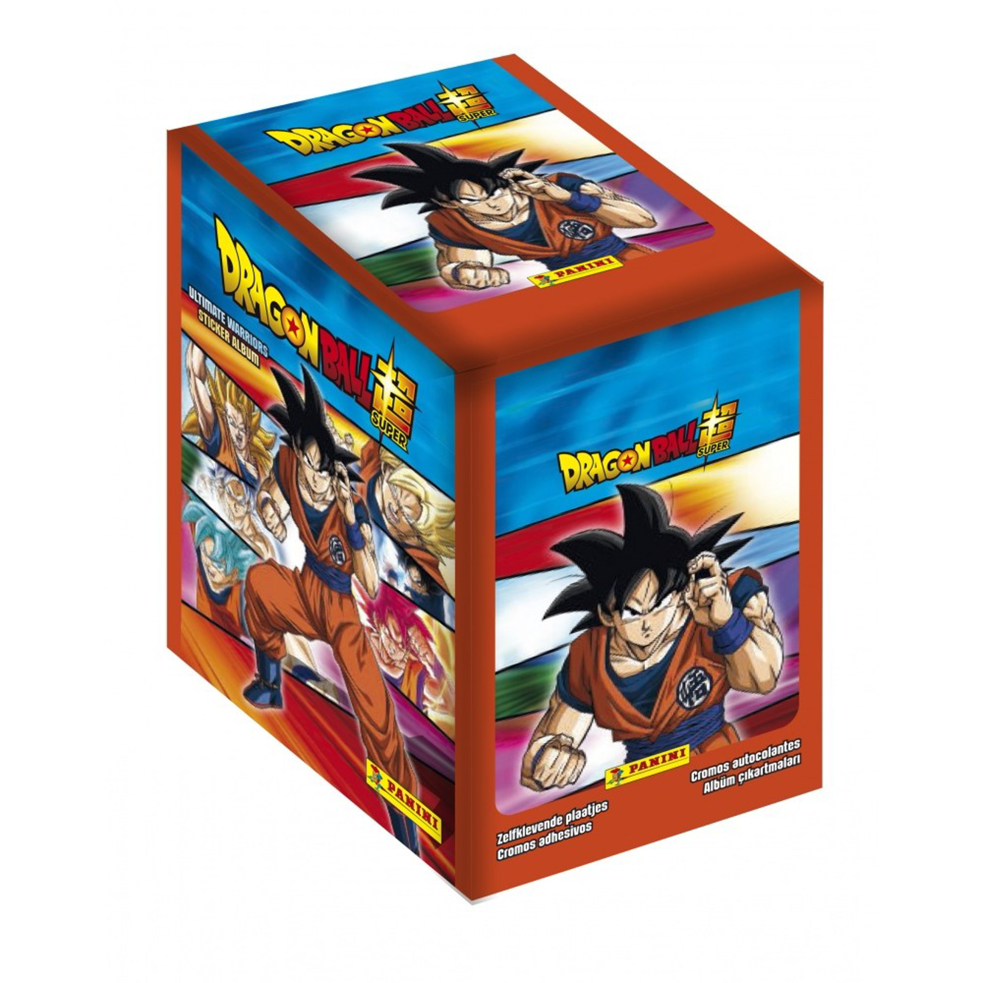 Panini - Dragon Ball Super Pochettes 5 Stickers Boite de 50 - flash vidéo