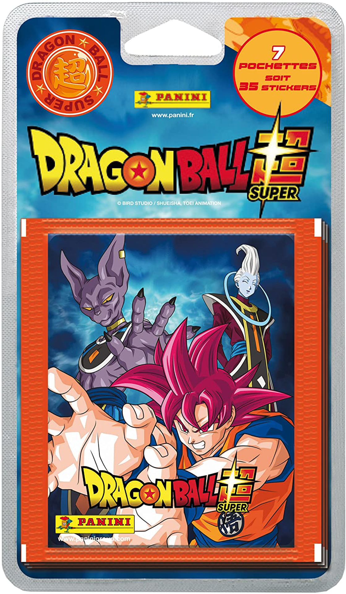 Panini - Dragon Ball Super Blister 7 Pochettes - flash vidéo