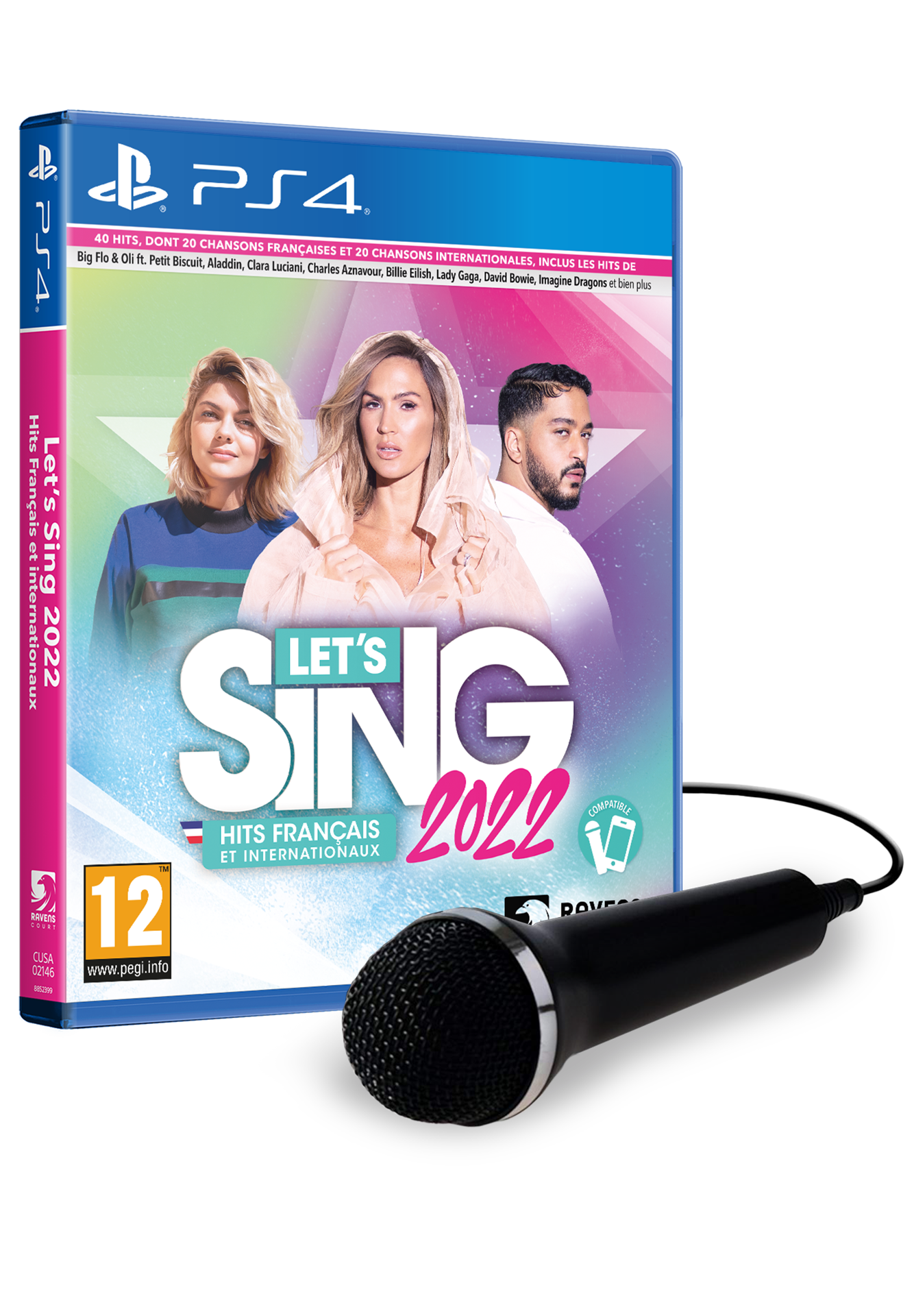 Let's Sing 2022 Edition Hits Français et Internationaux + 1 Microphone - flash vidéo