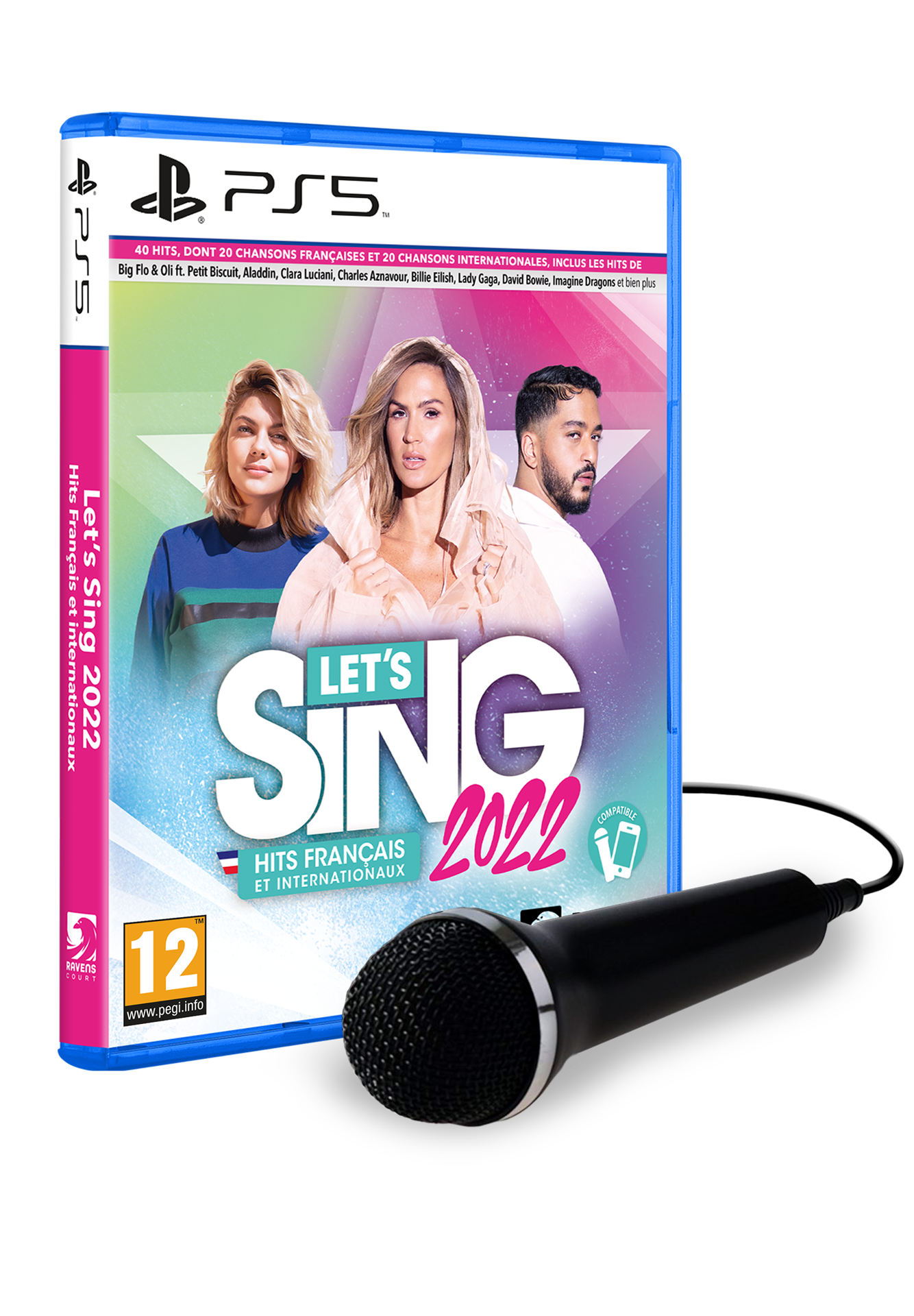 Let's Sing 2022 Edition Hits Français et Internationaux + 1 Microphone - flash vidéo