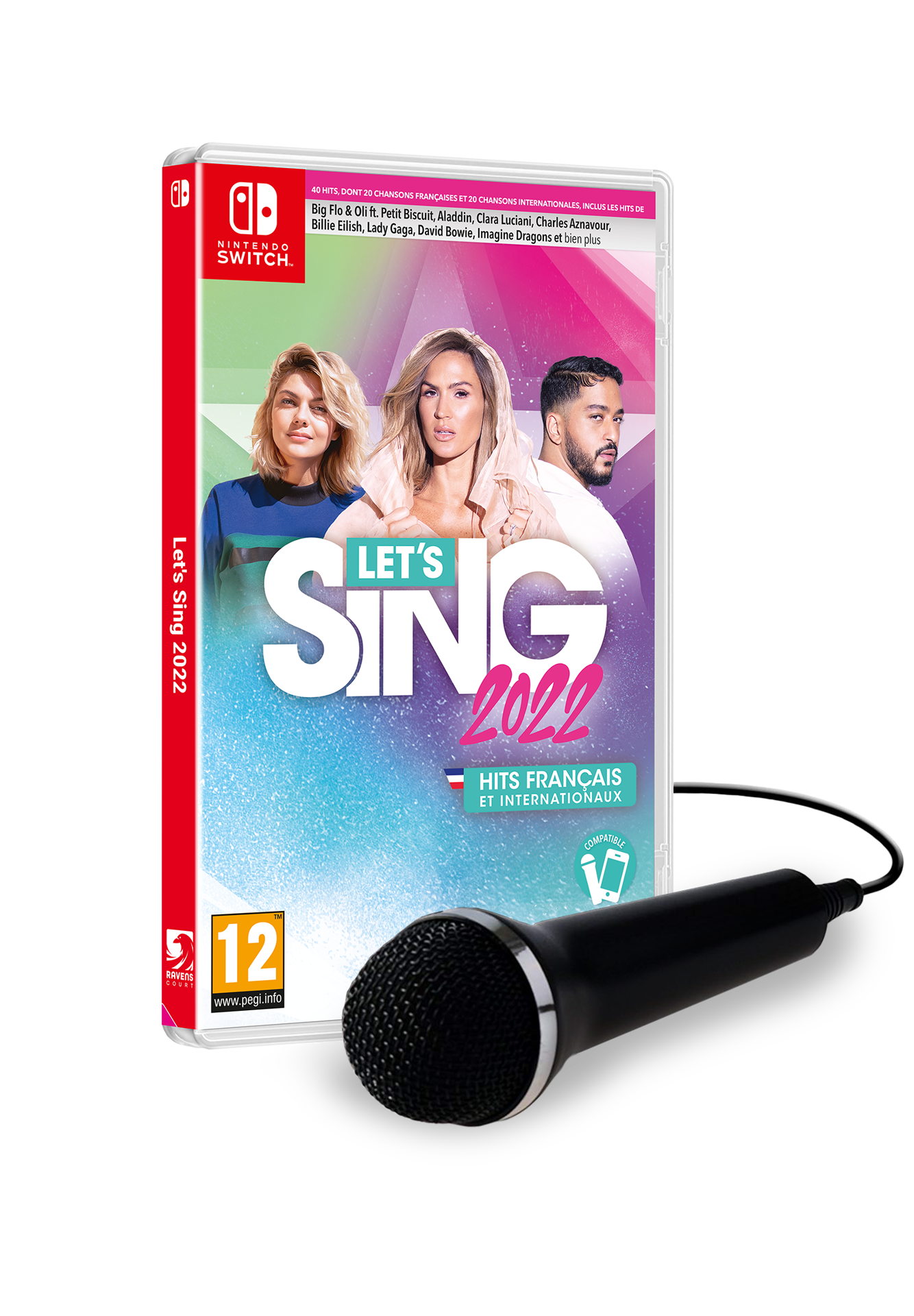 Let's Sing 2022 Edition Hits Français et Internationaux + 1 Microphone - flash vidéo