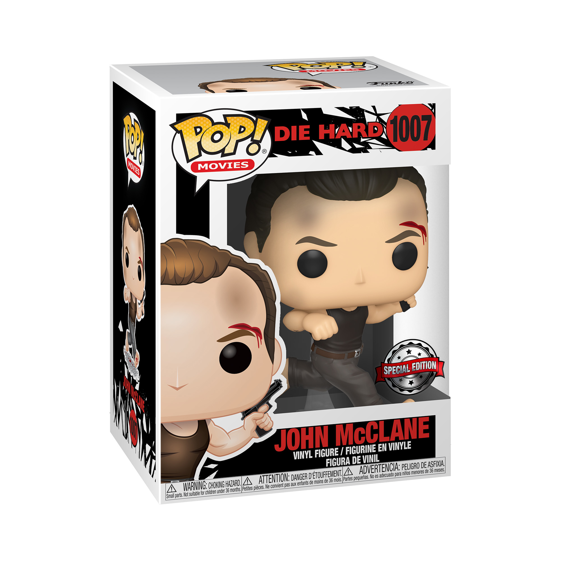 Funko Pop! Movies: Die Hard - John McClane (Dark Tank) - US Exclusive - flash vidéo