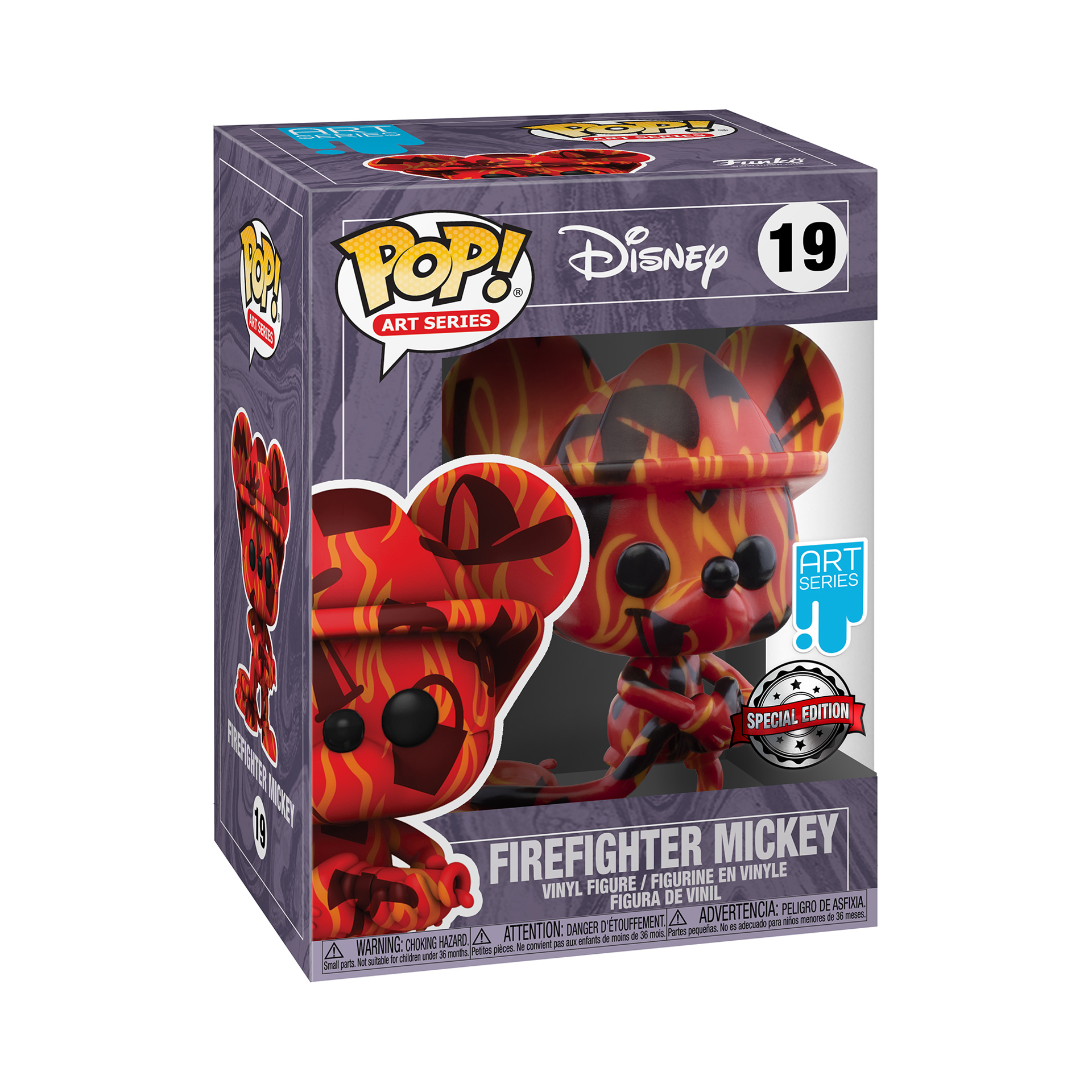 Funko Pop! Art Series: Disney - Firefighter Mickey - US Exclusive - flash vidéo