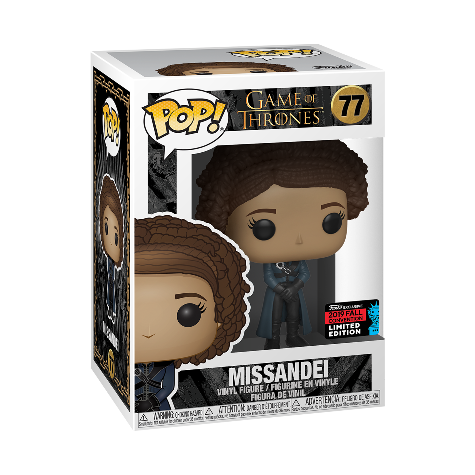 Funko Pop! Game of Thrones: Missandei - NYCC 2019 Fall Convention Limited Edition Exclusive - flash vidéo